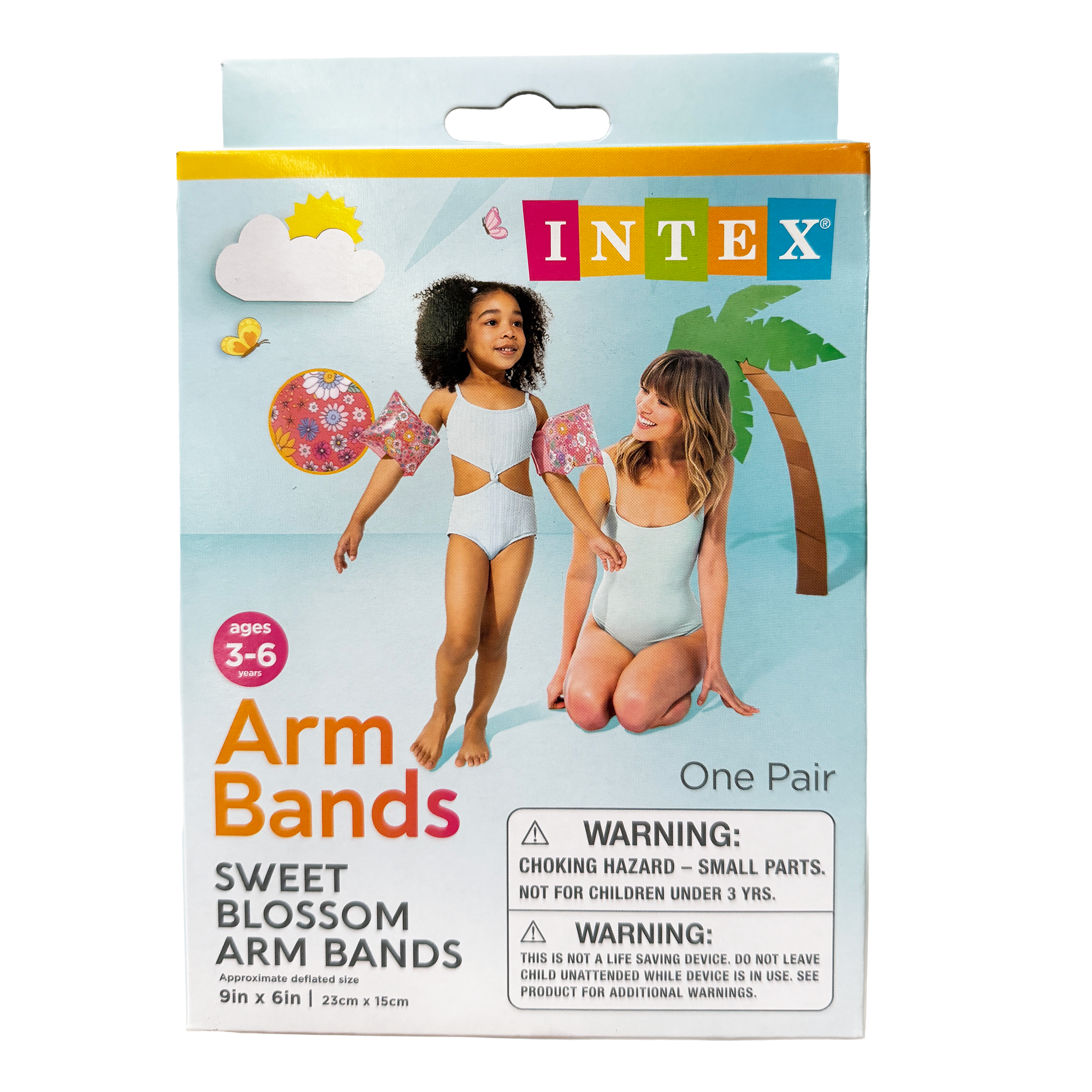 Intex Sweet Blossom Arm Bands for Kids (Pack Of 1)