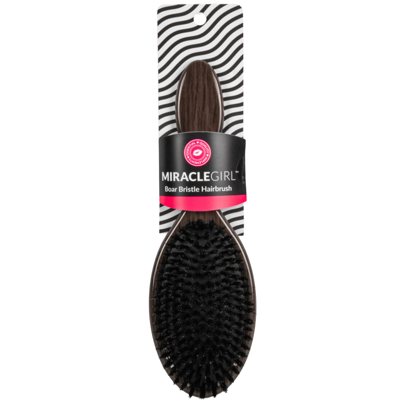 Miracle Girl Boar Bristle Hair Brush (Pack Of 1)