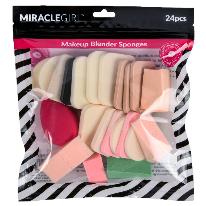 Miracle Girl Makeup Blender Sponges 24Pcs (Pack Of 1)