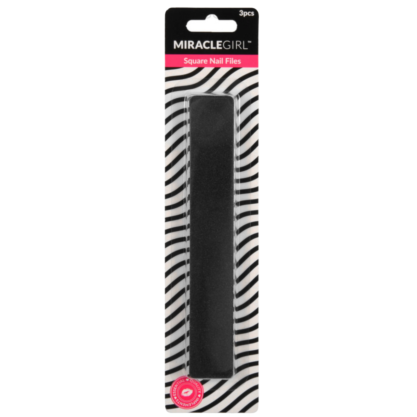 Miracle Girl Square Nail Files 3Pcs (Pack Of 1)