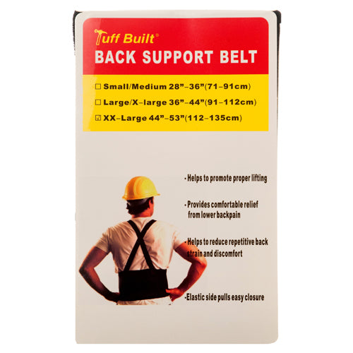 BACK SUPPORT XX--LG SIZE #BSB-33484(1 Count)