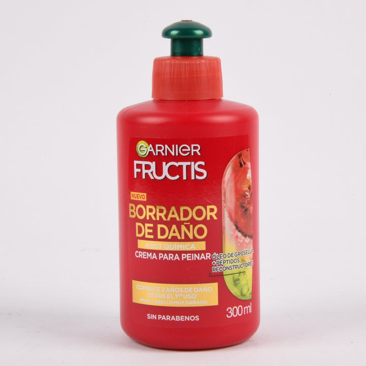 GARNIER FRUCTIS CREMA BORRADOR DE DANO POST QUIMICA 300ML(1 Count)