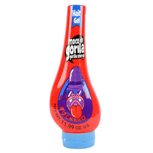 Moco de Gorila Rockero Gorilla Snot hair gel 11.99 oz red squeeze bottle for strong hold styling