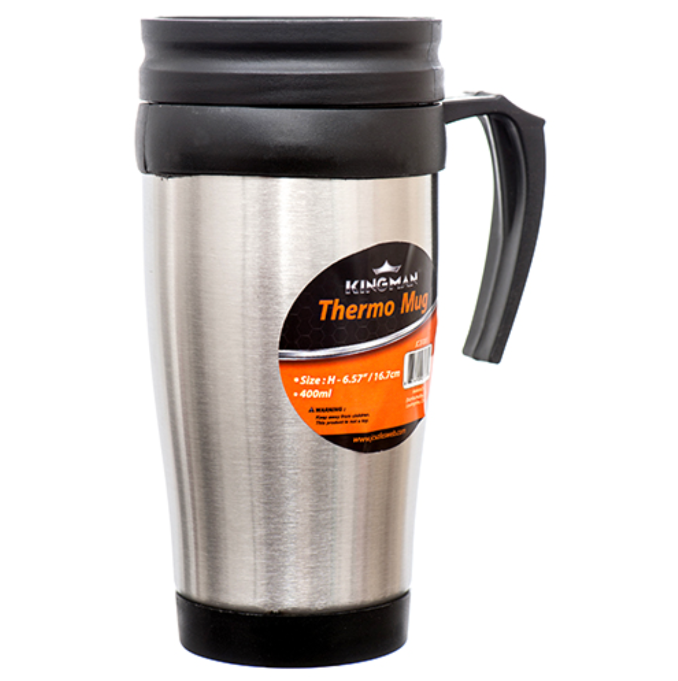KINGMAN THERMO MUG 400ML (Pack of 1)