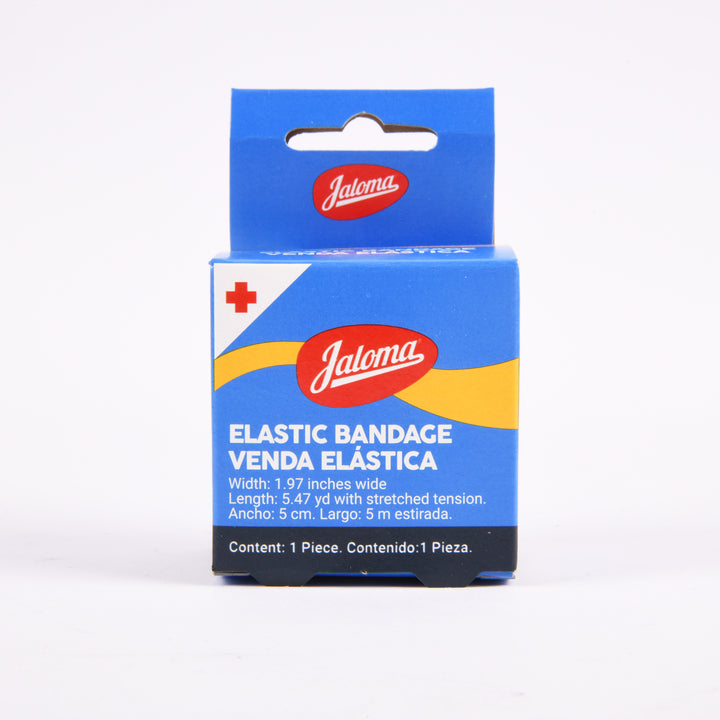 Jaloma elastic bandage 1.97 inch wide 5 meter long compression wrap first aid support