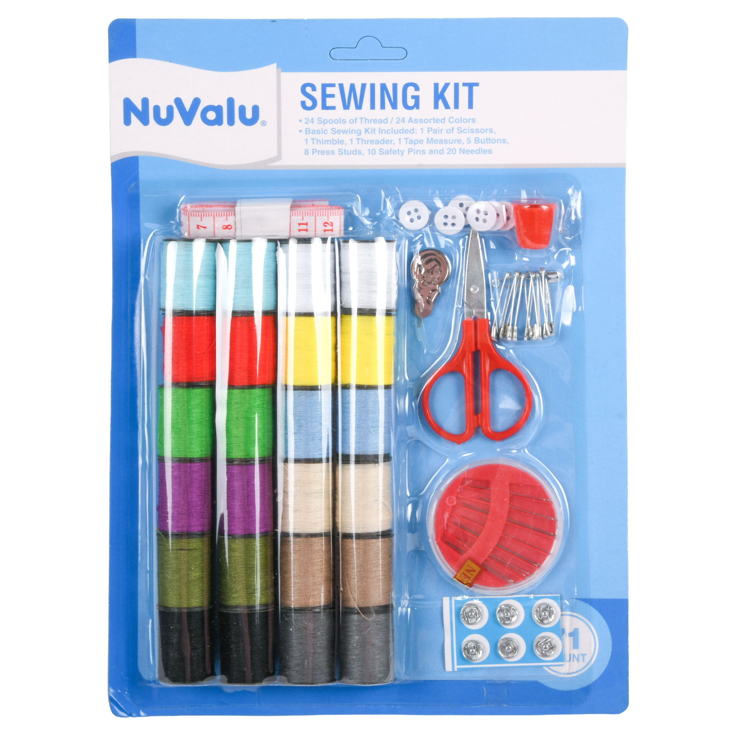 Nuvalu Sewing Tool 71Pc Set (24 Pack)