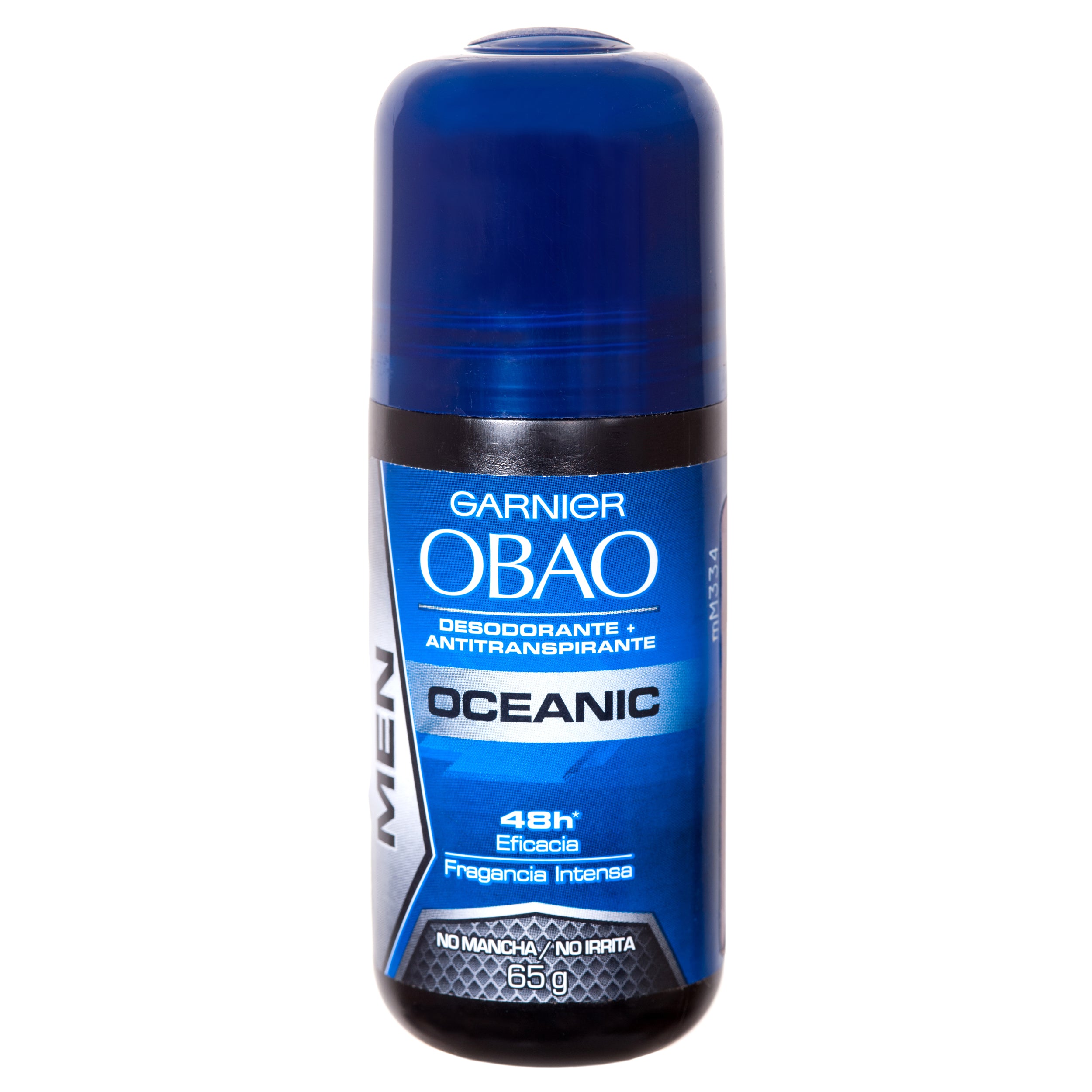 Garnier Obao Oceanic roll‑on antiperspirant deodorant 48h with ocean fragrance and anti‑stain formula