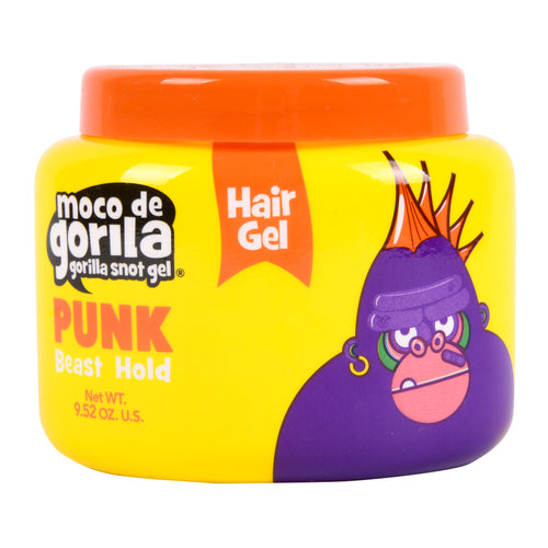 Moco de Gorila Punk Gorilla Snot hair gel 9.52 oz yellow jar for extreme hold punk hairstyles