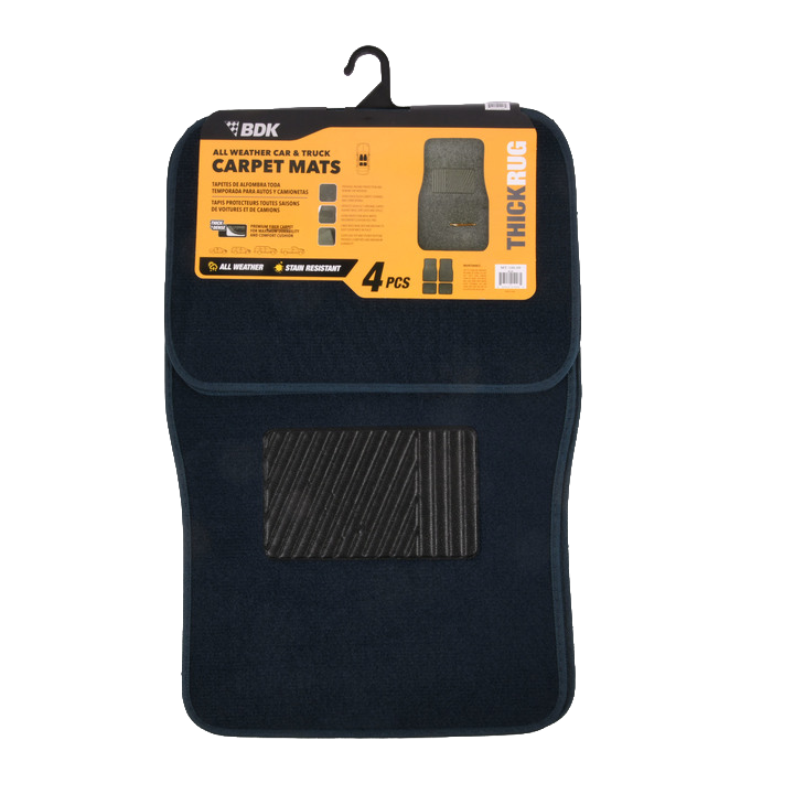 AUTO MAT4PC BLUE #MT-100(1 Count)