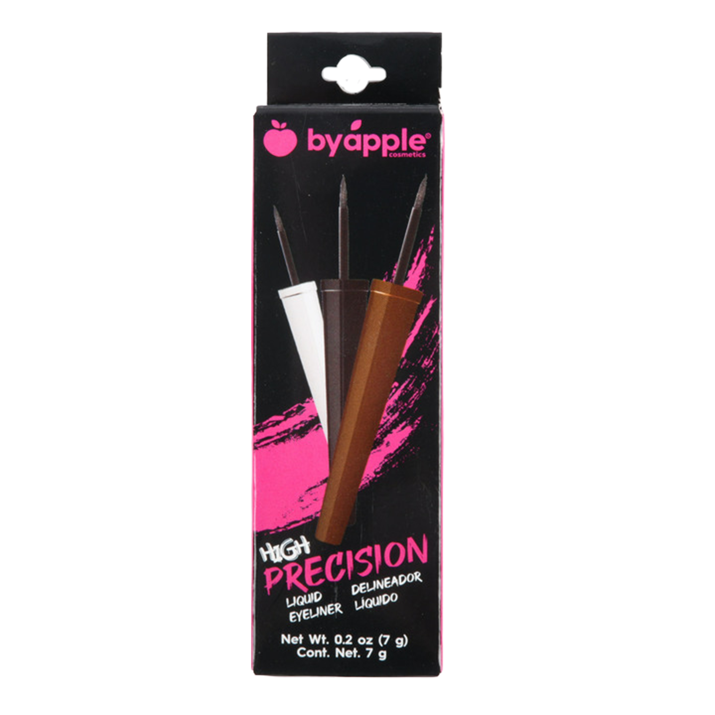 byapple High Precision liquid eyeliner 0.2 oz packaging with fine tip applicator
