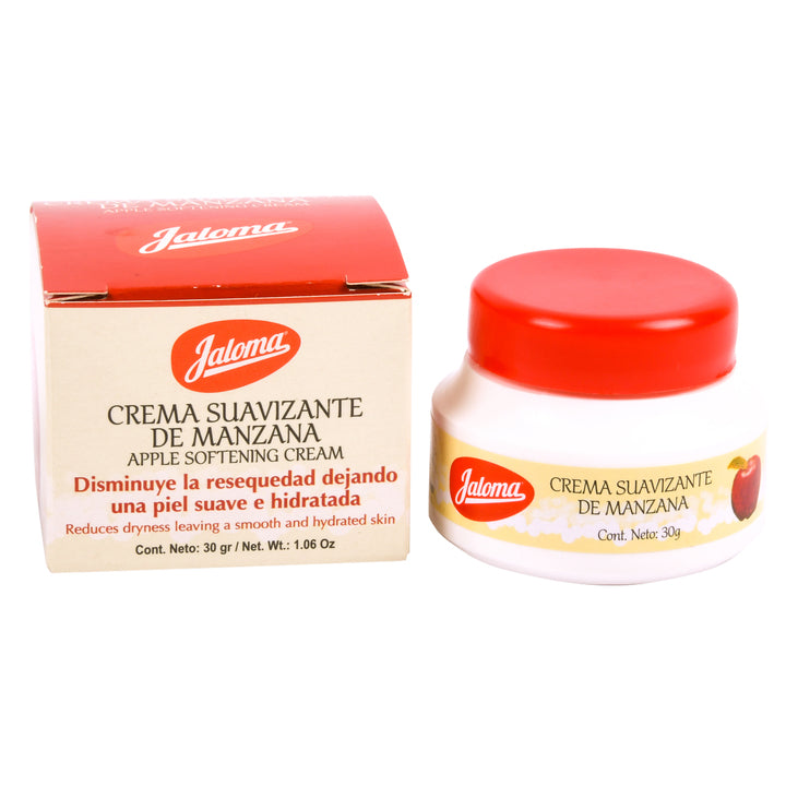 Jaloma Apple Softening Cream 1.06oz moisturizing apple cream for dry skin