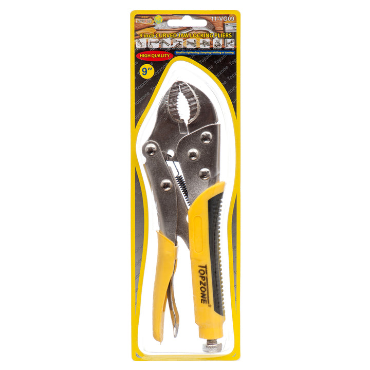 9" CURVED JAW LOCKING PLIERS #11-VG09(1 Count)