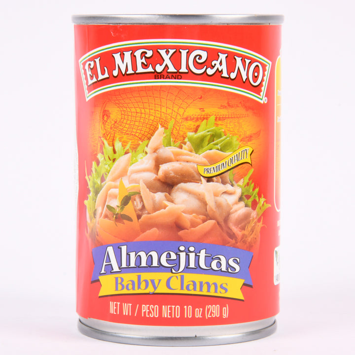 El Mexicano baby clams almejitas 10 oz canned seafood premium quality