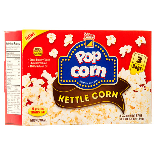 GABRIELA POPCORN KETTLE CORN 3PK 6.6Z *2Y(1 Count)
