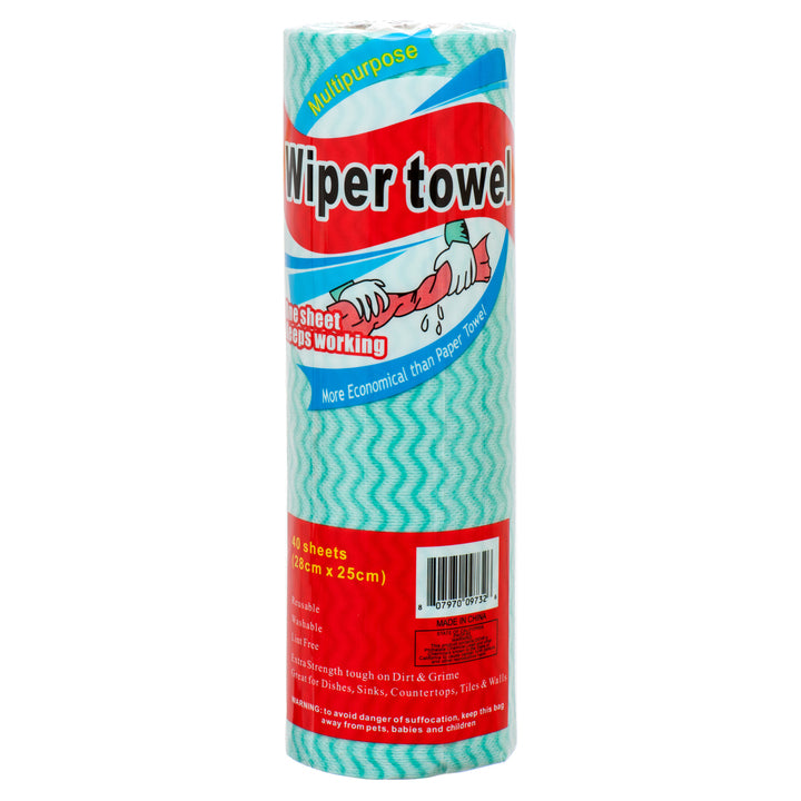 CLEANING WIPE 40 CT MULTI PURPOSE 28CM X 25CM #9732(1 Count)