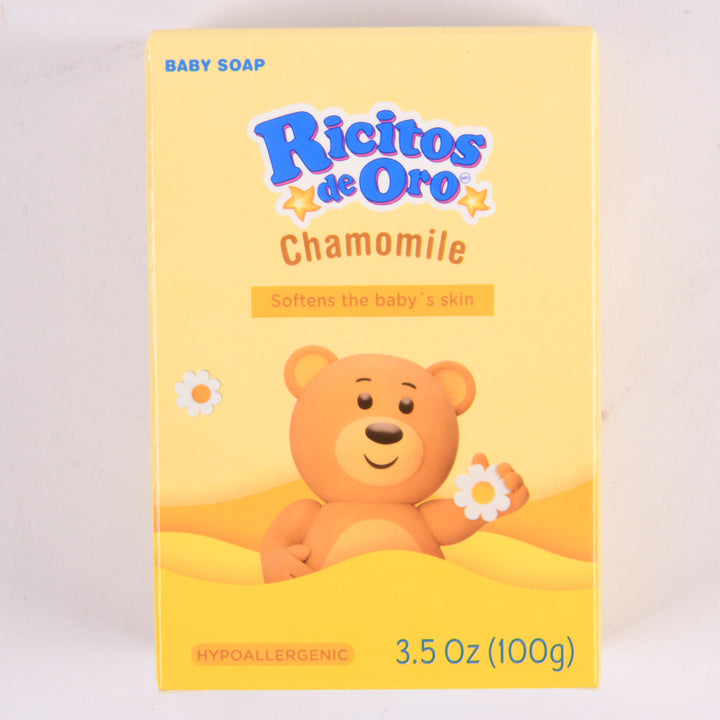 Grisi Ricitos de Oro baby soap chamomile 3.5oz hypoallergenic gentle bar soap for babies