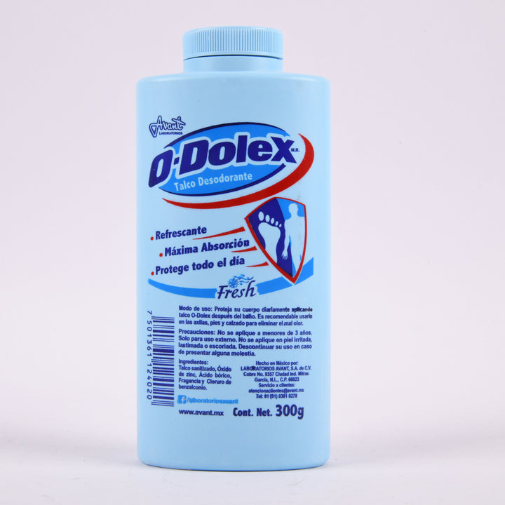 O-DOLEX DEO. FOOT POWDER FRESH BLUE 300G #553006(1 Count)