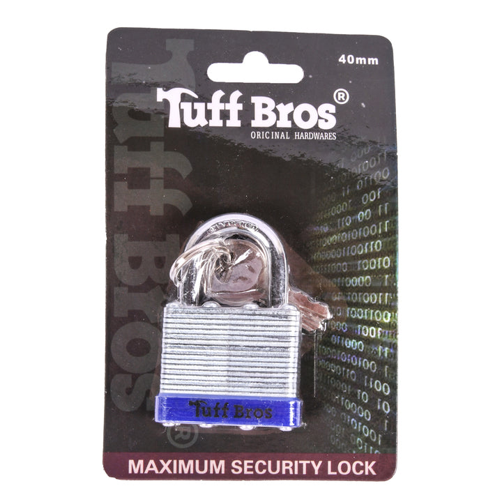 PAD LOCK BRASS PIN LAMINATED 40MM(1 Count)