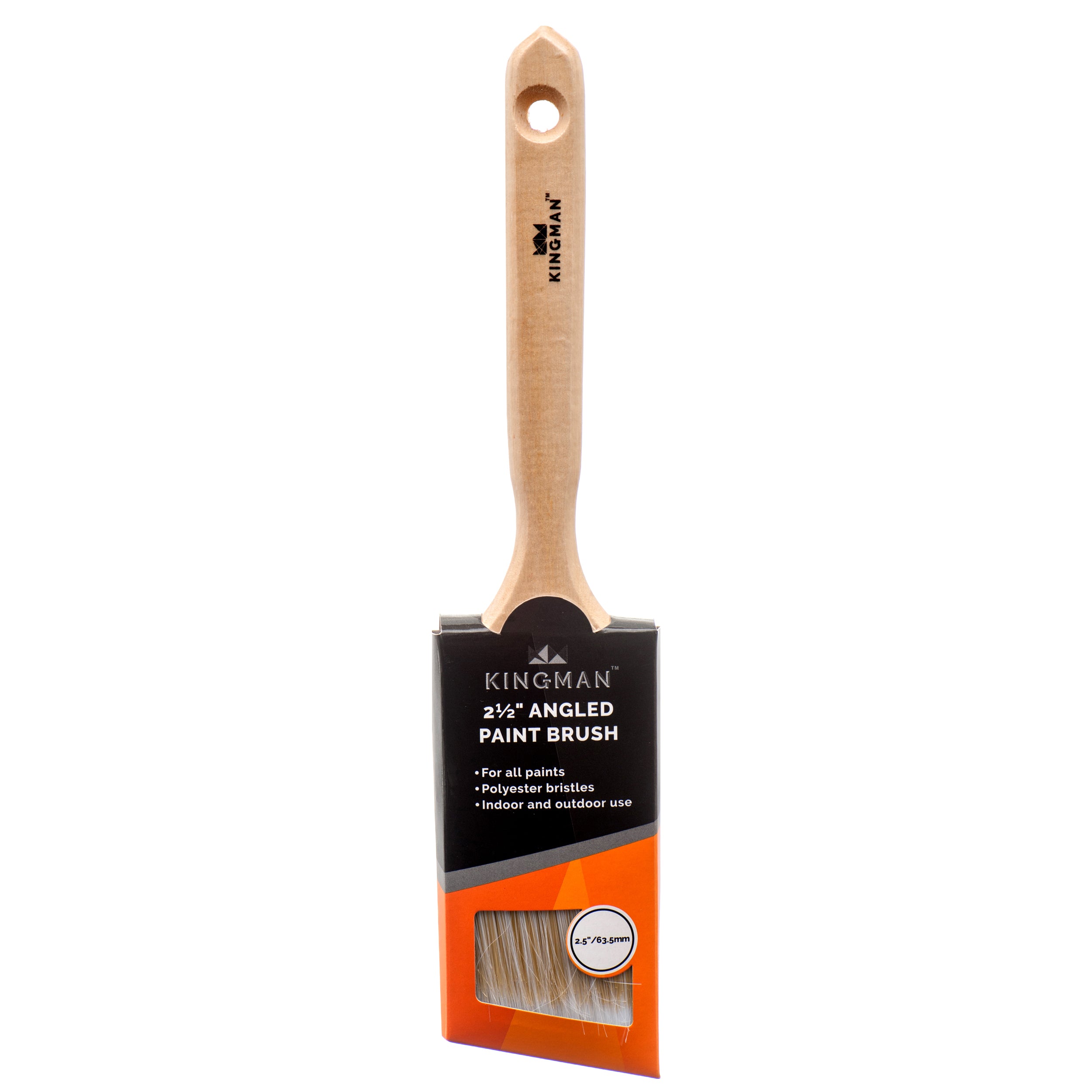 Kingman Angled Paint Brush 2 1/2" (24 Pack)