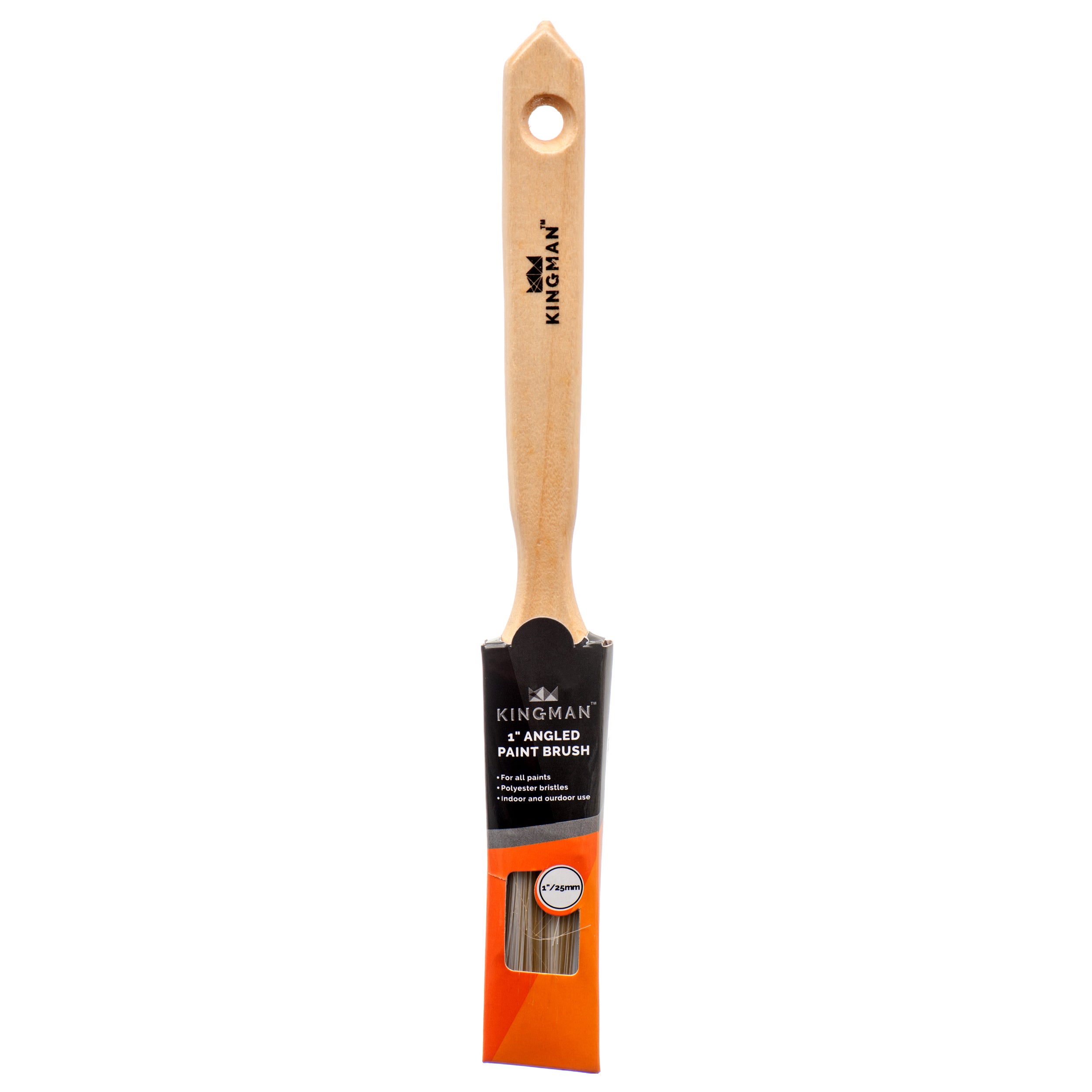 Kingman Angled Paint Brush 1" (Pack Of 1)
