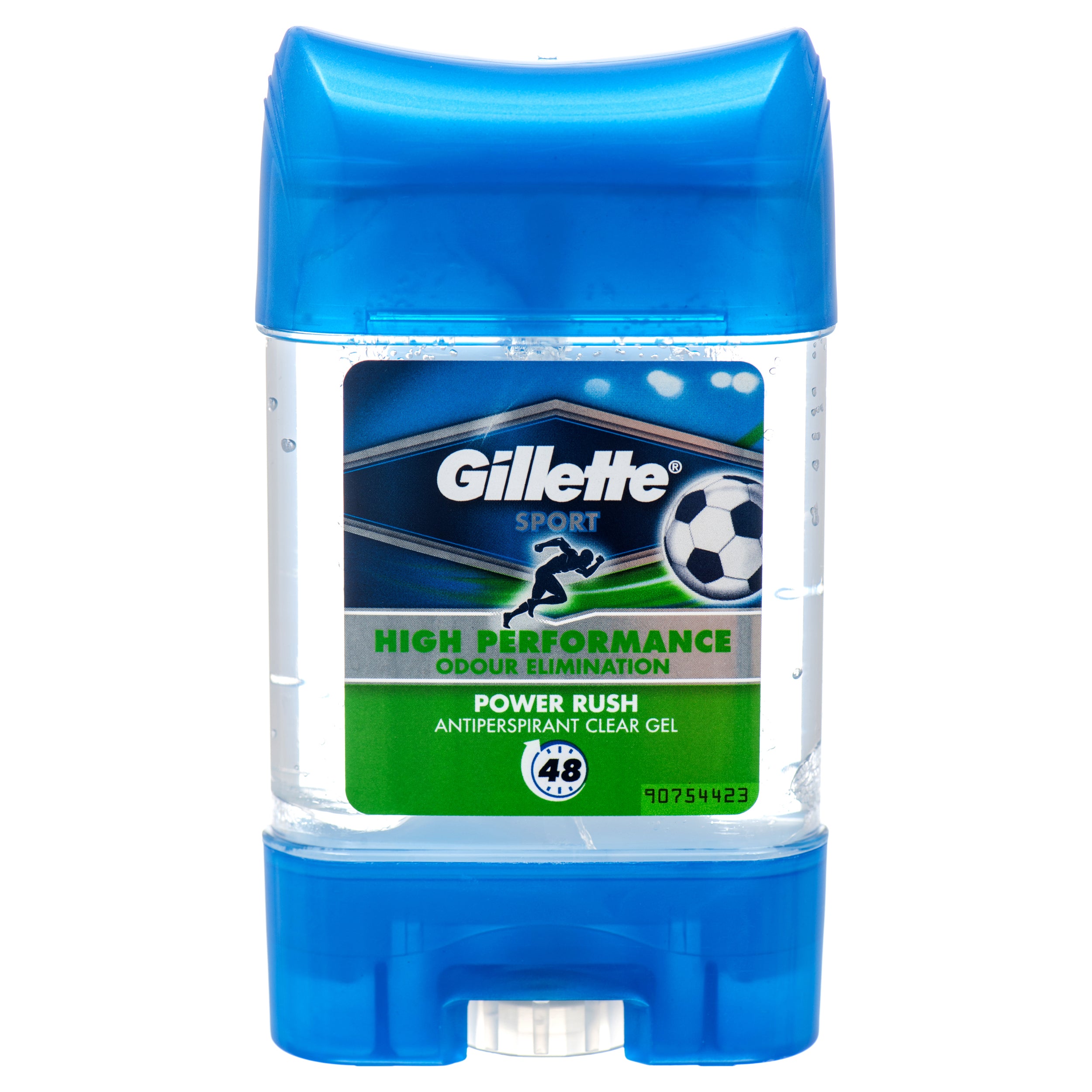 Gillette Antiperspirant Clear Gel Power Rush 70 Ml (6 Pack)