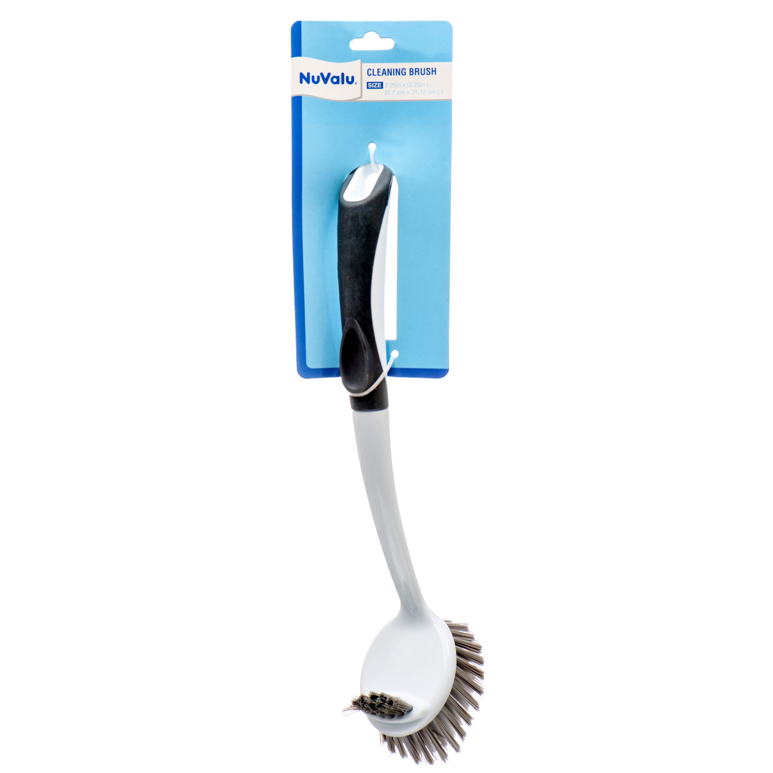 NuValu Angled Cleaning Brush 24 Pack – Heavy‑duty angled scrub brush with long handle for deep household cleaning