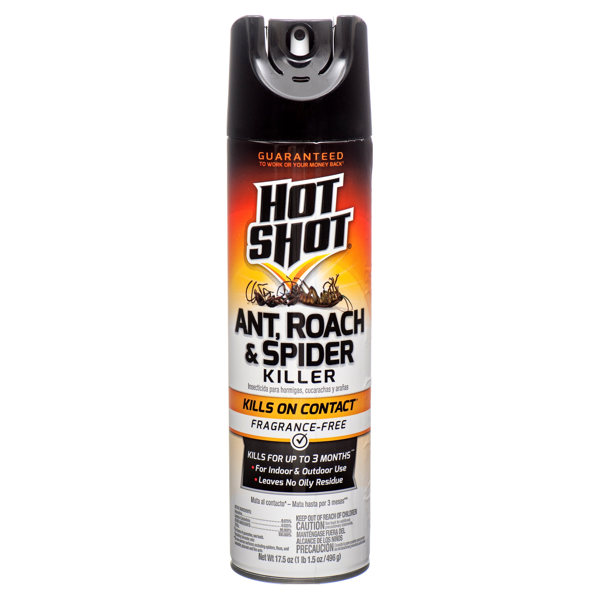 Hot Shot Ant,Roach, and Spider Fragrance Free 17.5 Oz (Pack Of 1)