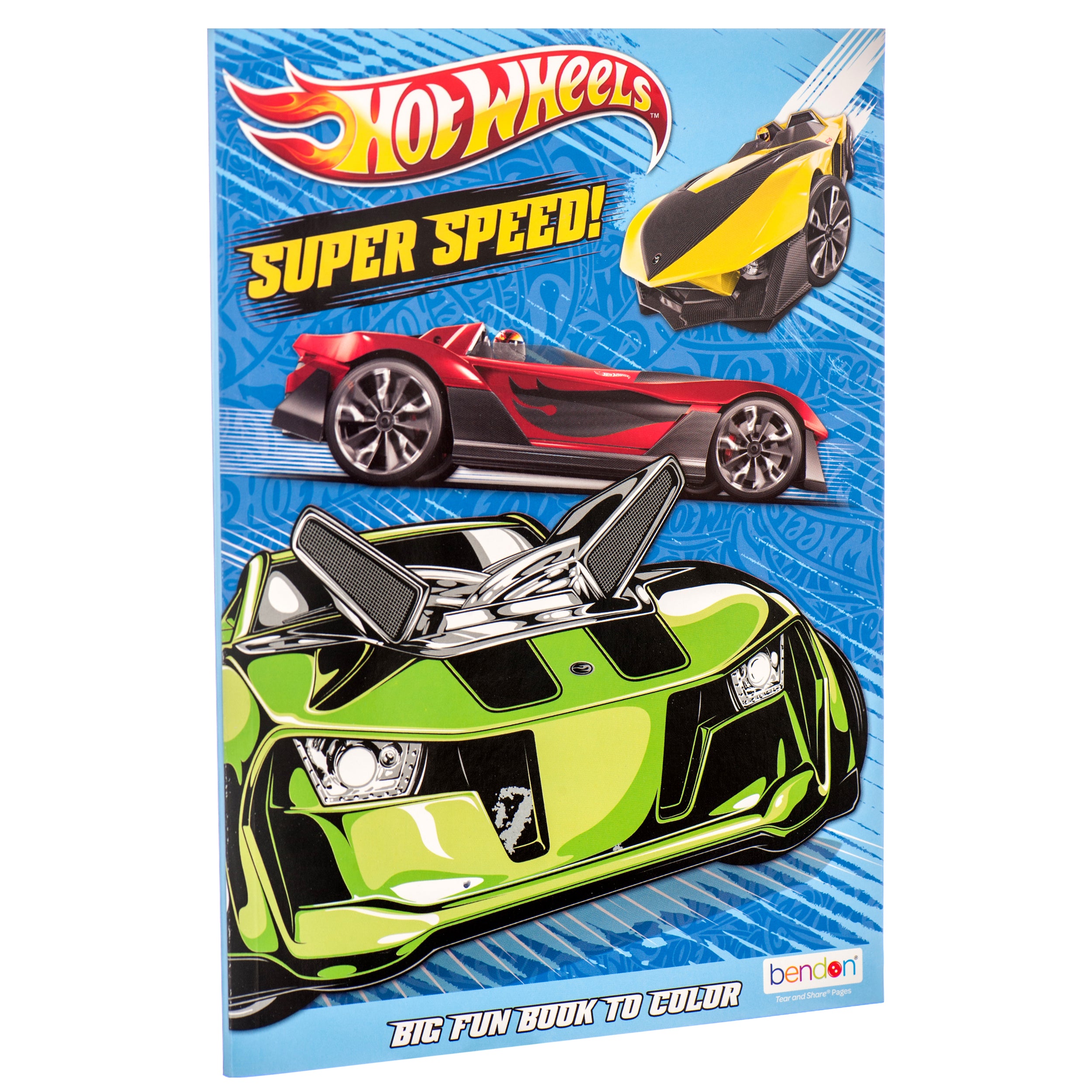 Hot Wheels 80Pg Coloring Book (36 Pack)