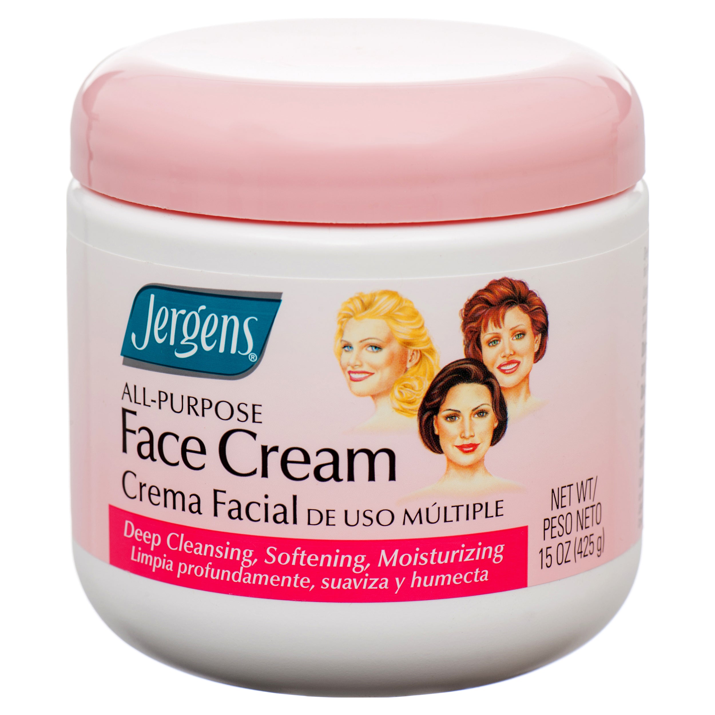 Jergens all purpose face cream 15 oz jar – deep cleansing moisturizing facial cream