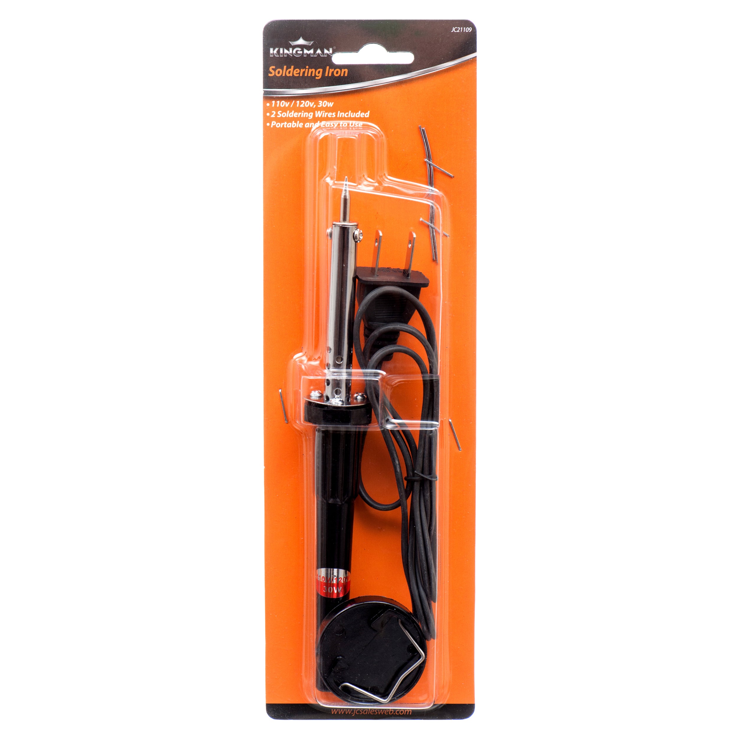 Kingman Soldering Iron 30W W/2Pc Refill (Pack Of 1)