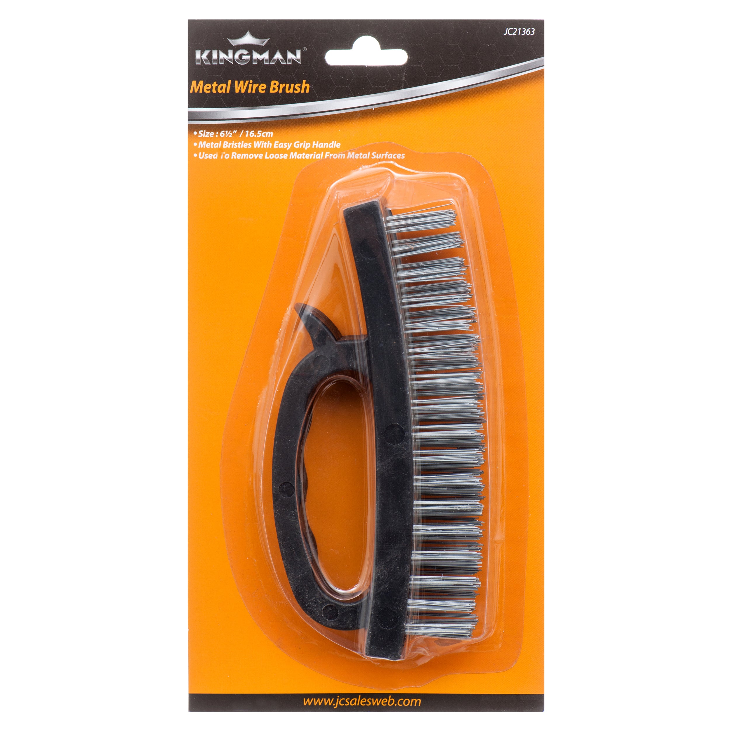 Kingman Wire Brush W/Handle (24 Pack)