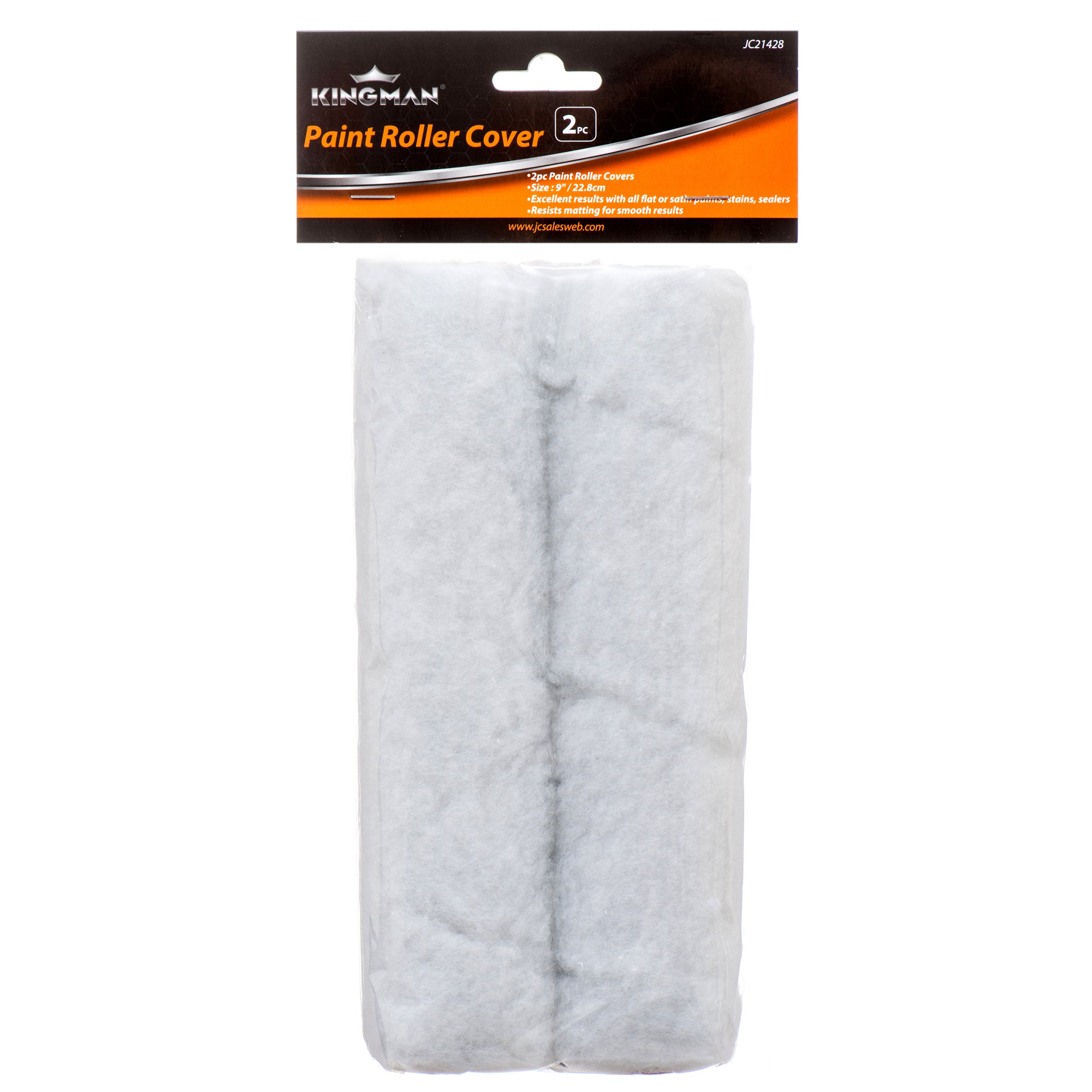 Kingman Paint Roller Cover 9" 2Pc (Pack Of 1)