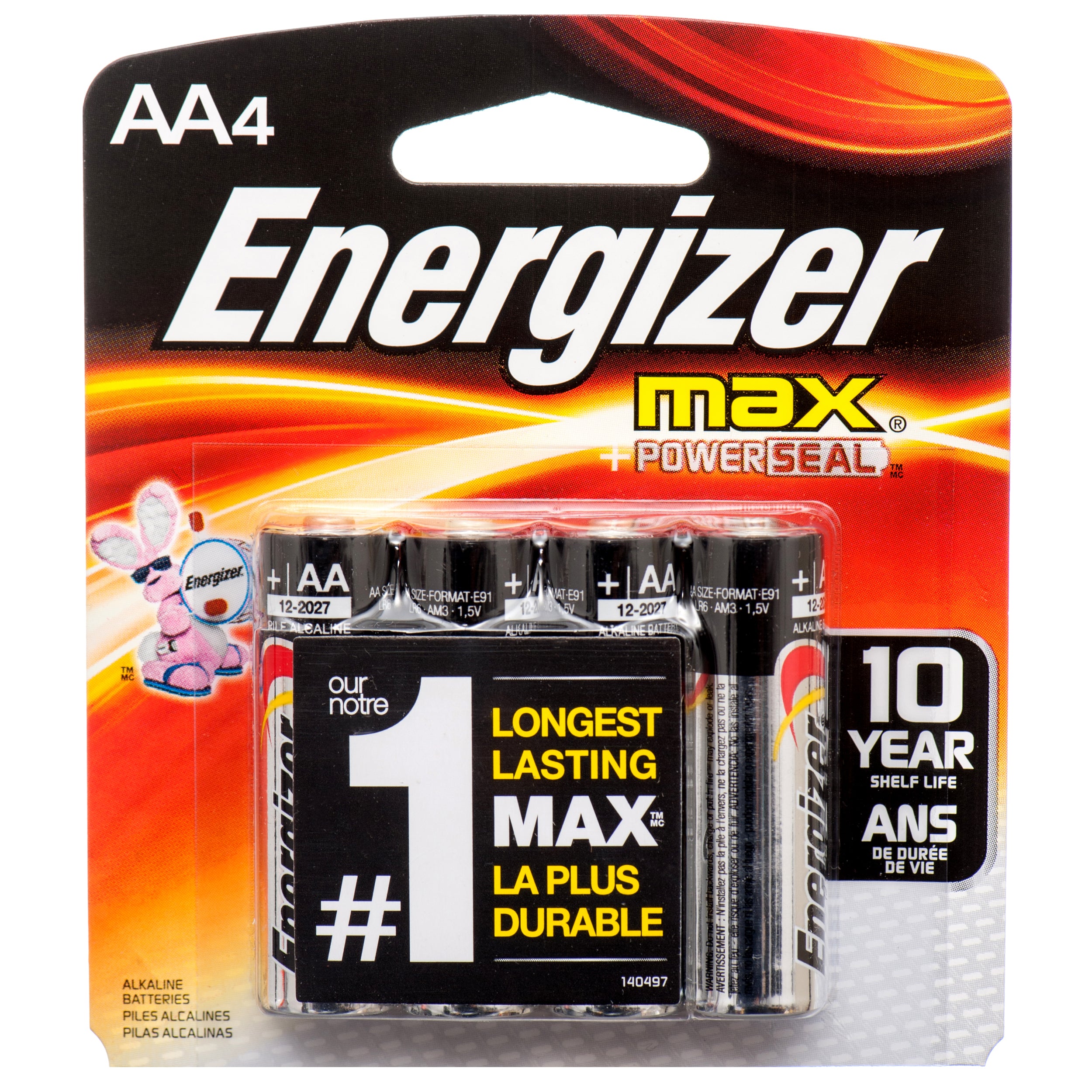 Energizer Battery AA-4Pk (Pack Of 1)