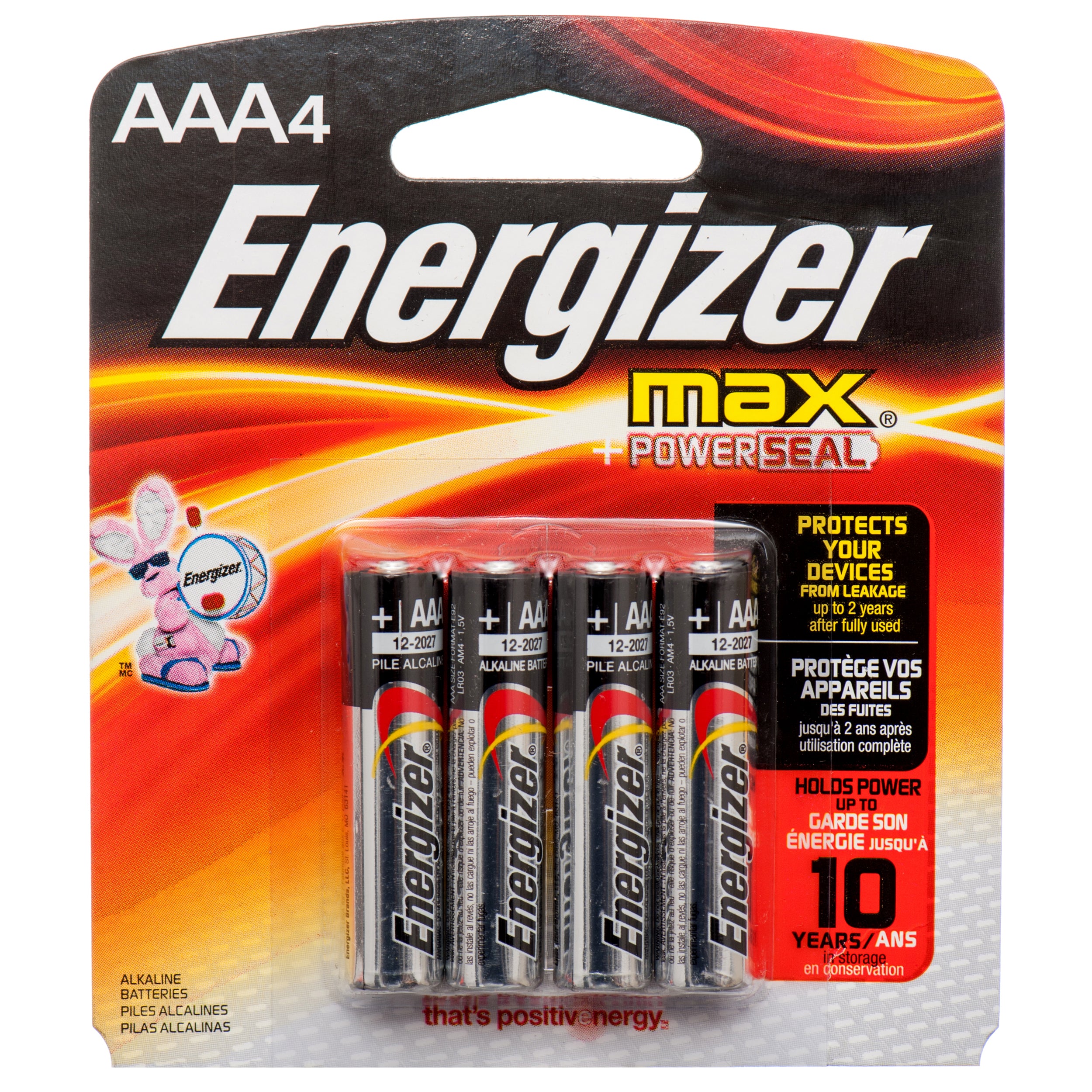 Energizer Battery AAA-4Pk (Pack Of 1)