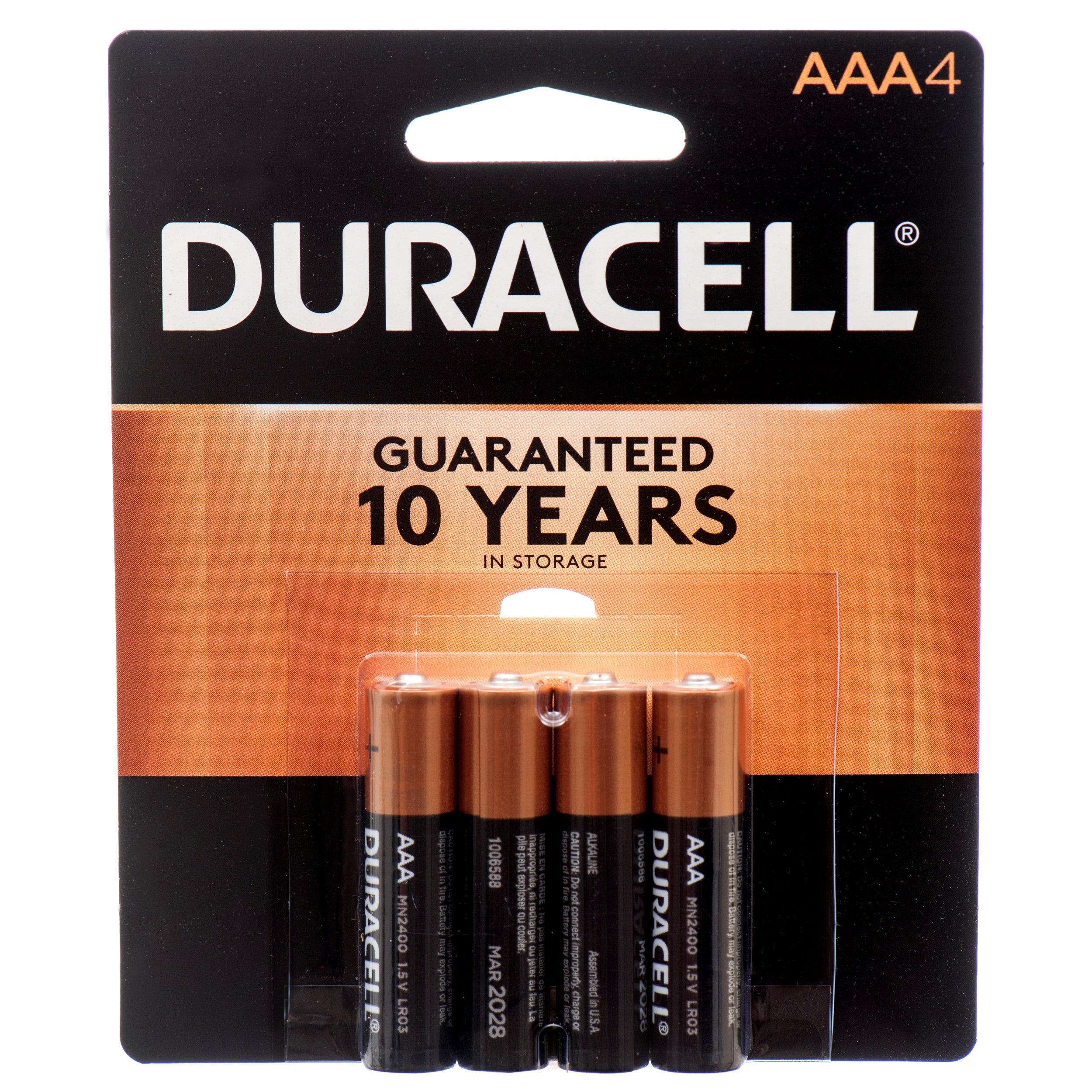 Duracell Battery Aaa-4Pack (Pack Of 1)