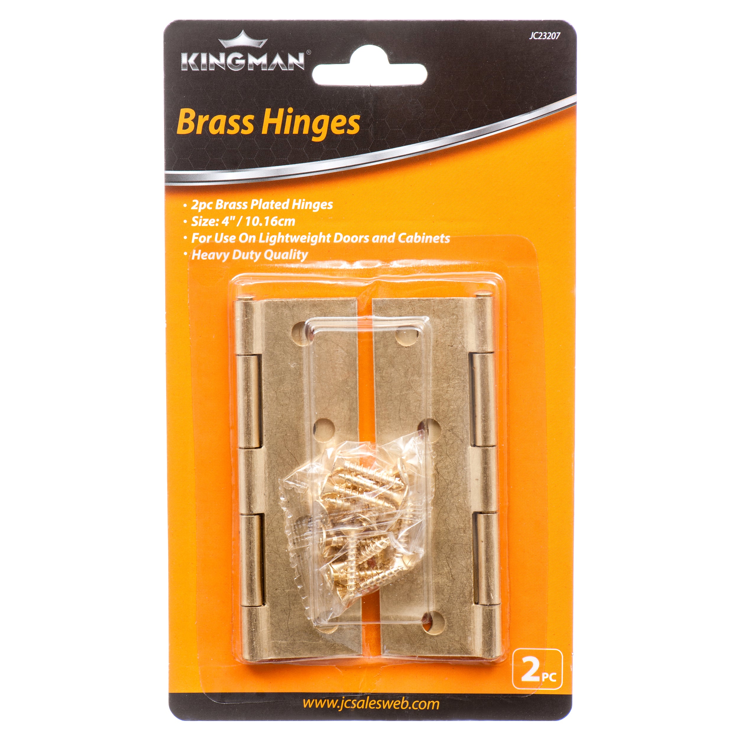 Kingman Hinges 4" 2Pcs (Pack Of 1)