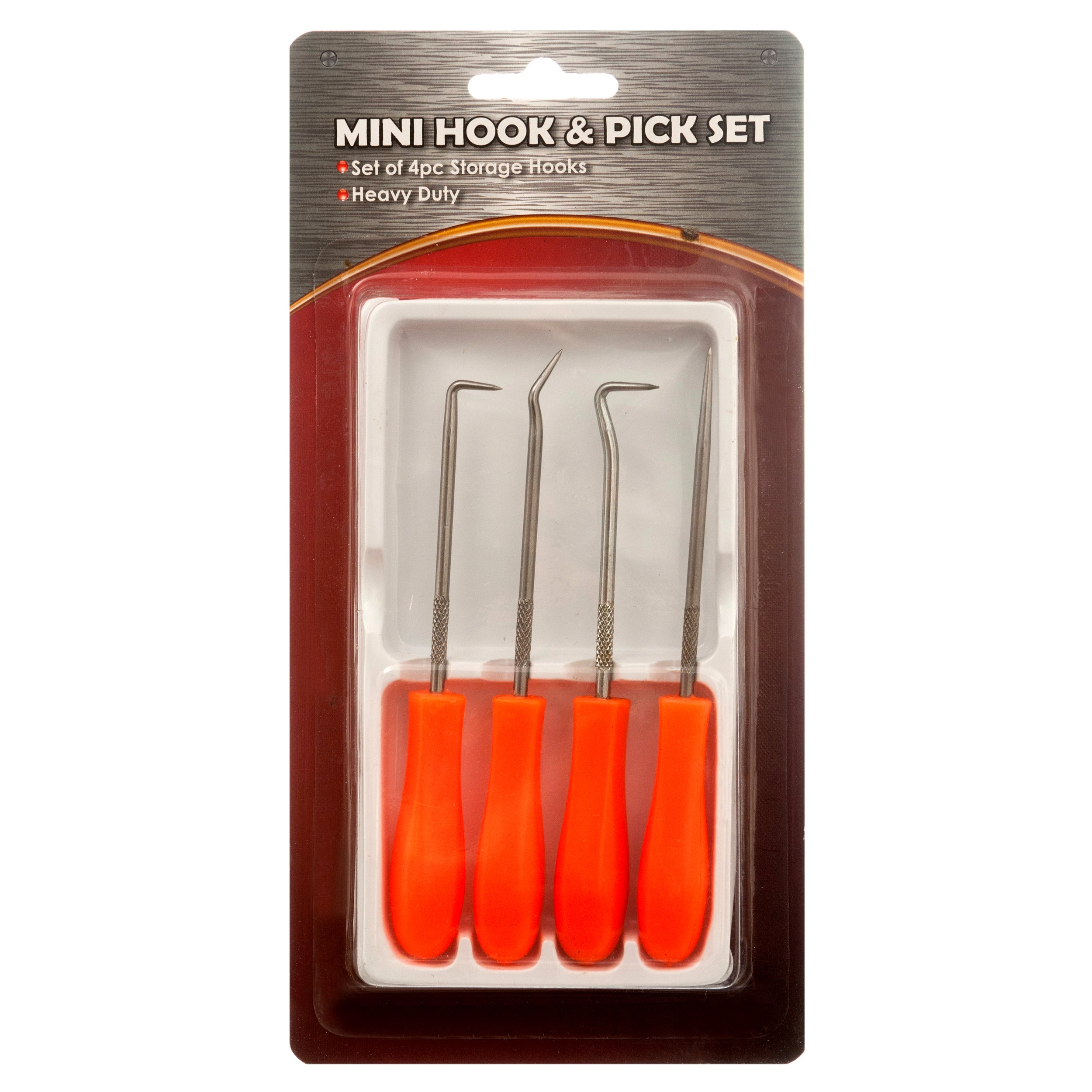 Kingman Hook & Mini Pick 4Pcs Set (Pack Of 1)