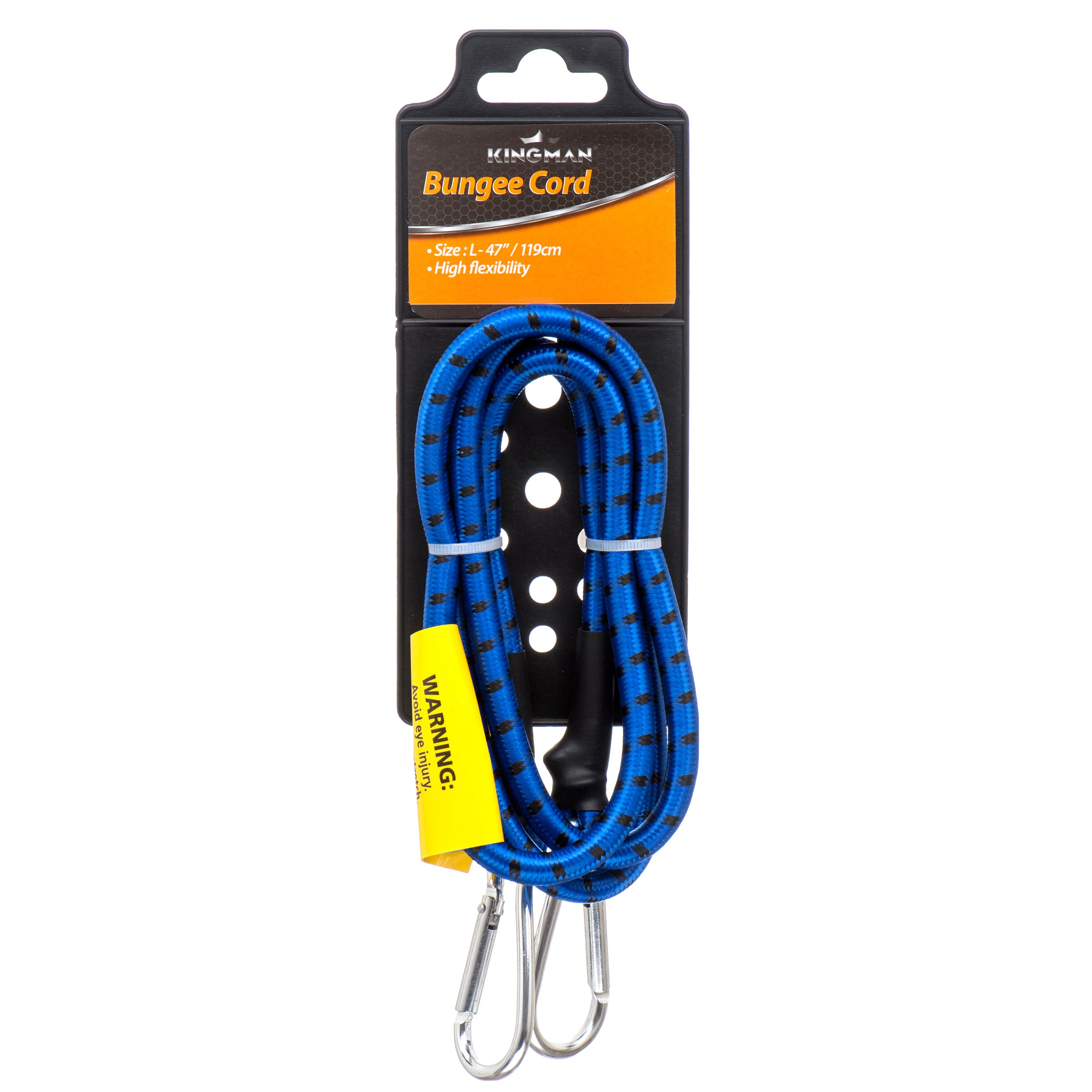 Kingman Bungee Cord 47" W/Hooks (Pack Of 1)