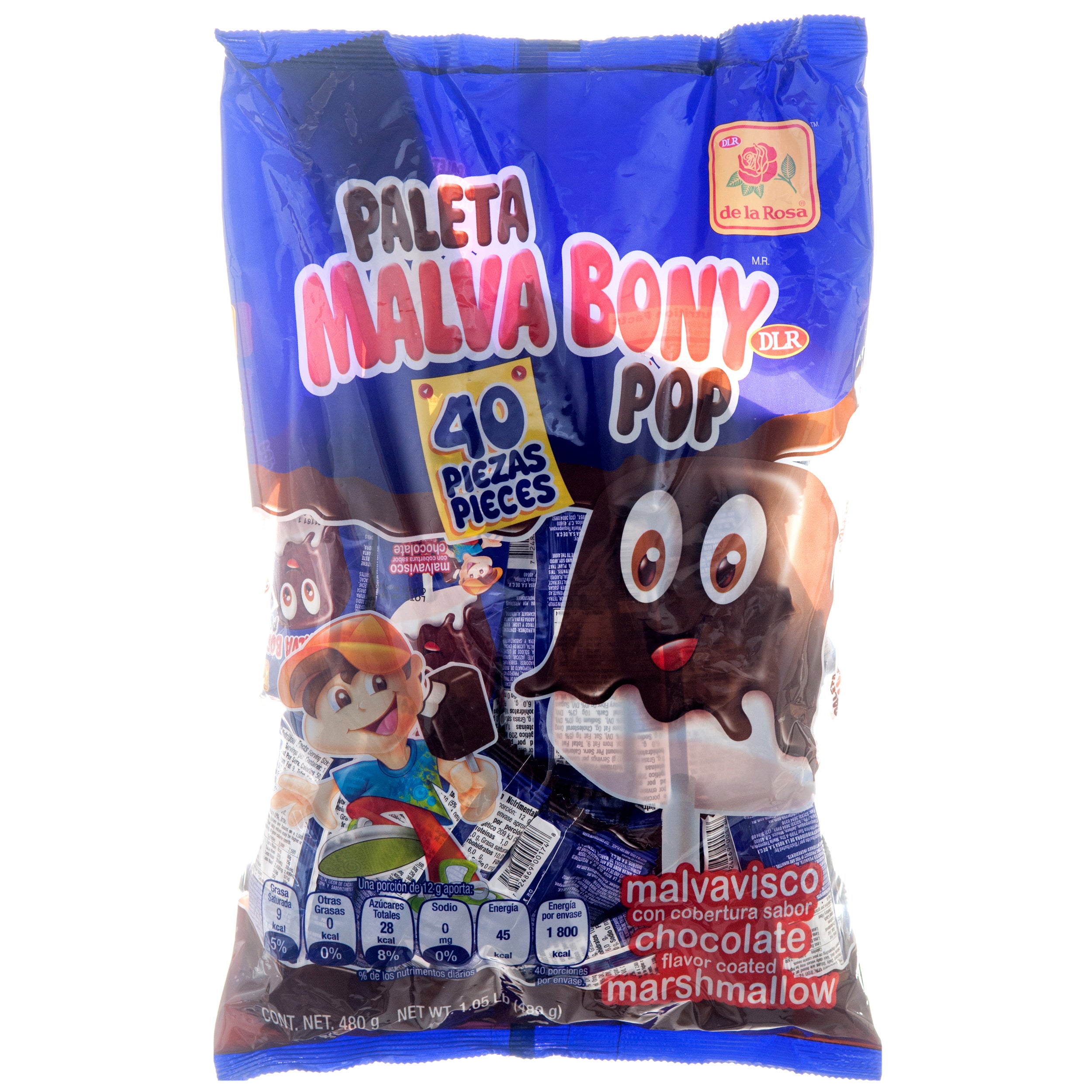De La Rosa 40Ct Paleta Malvabony (Pack Of 1)