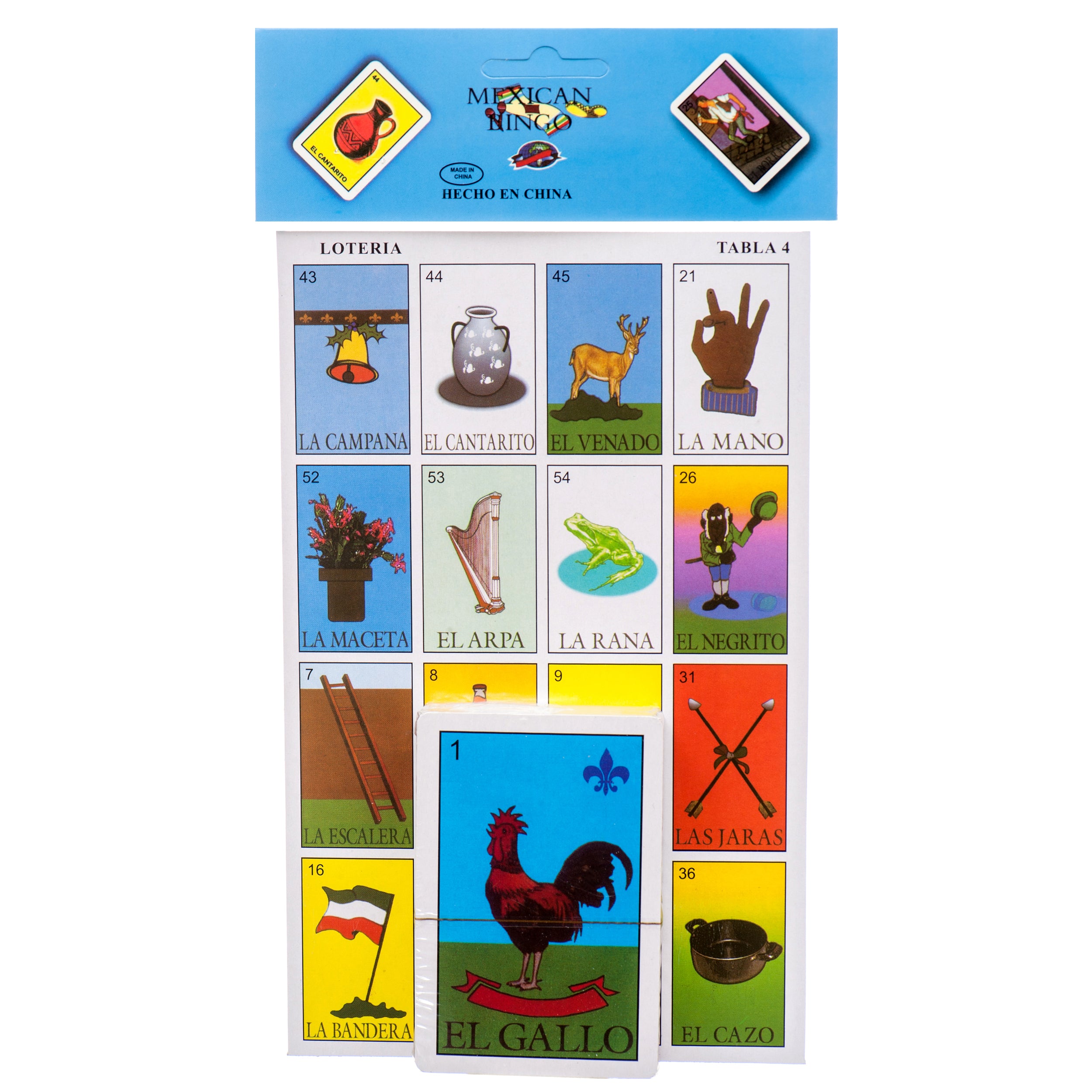 Mexican Playing Card Loteria #20100 (Pack Of 1)