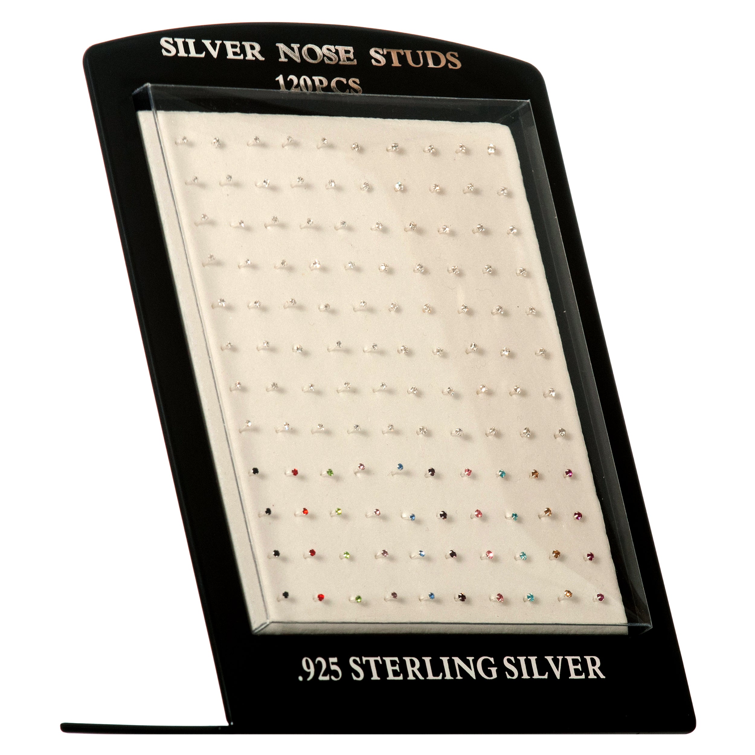 Nose Studs, Assorted (120 Pack)