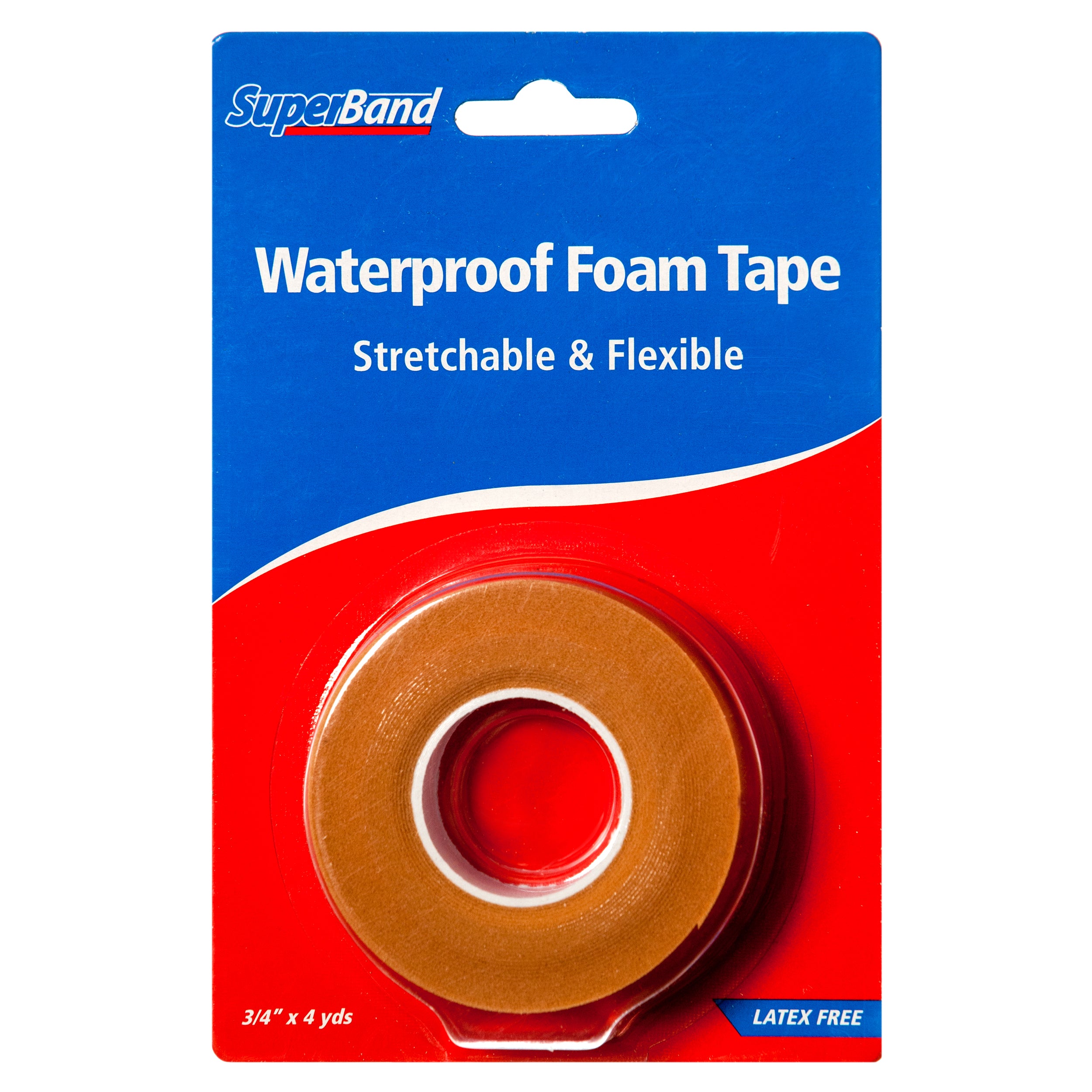 Waterproof Foam Tape 3/4" X 4Yrds (36 Pack)