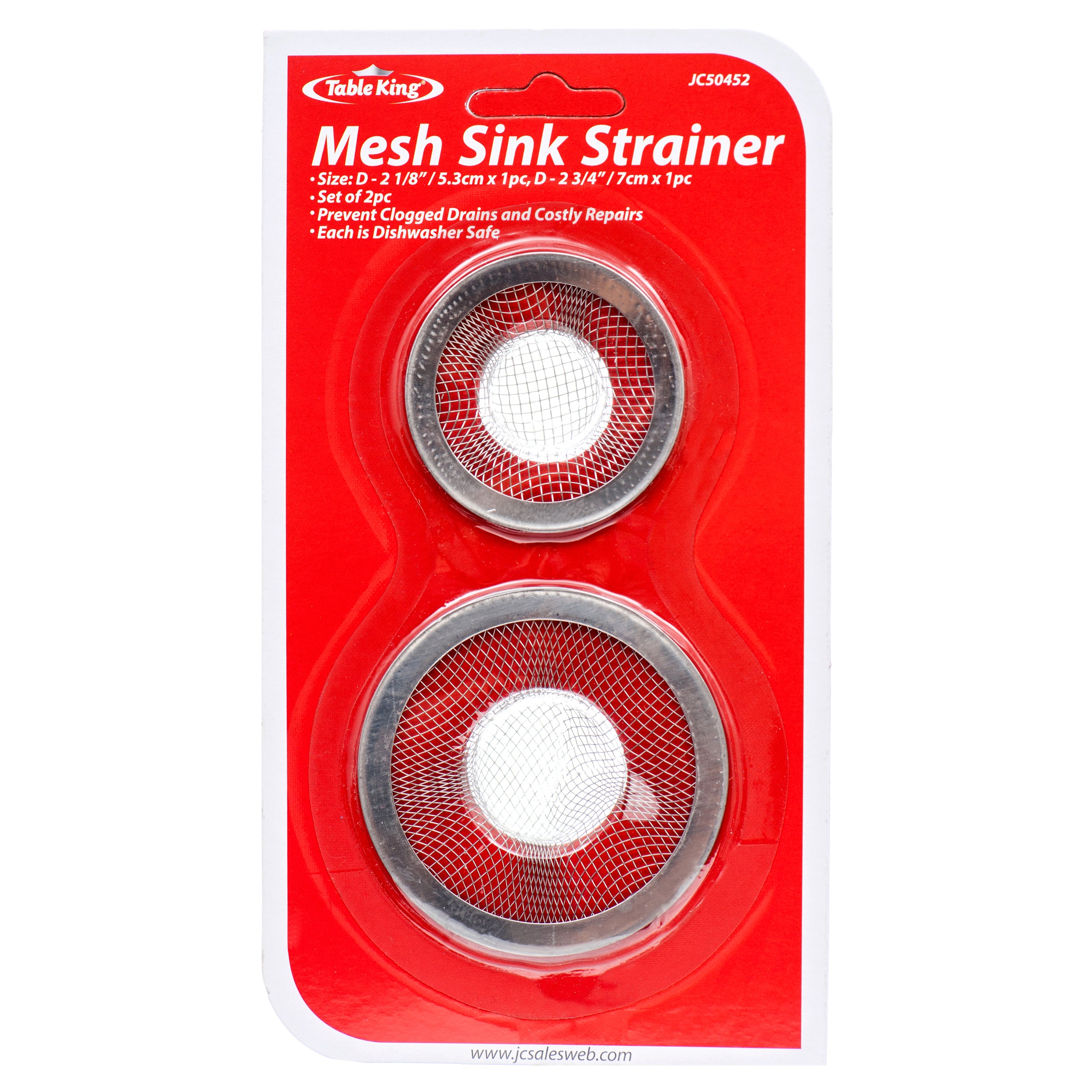 Table King Sink Strainer Mesh 2Pc (Pack Of 1)
