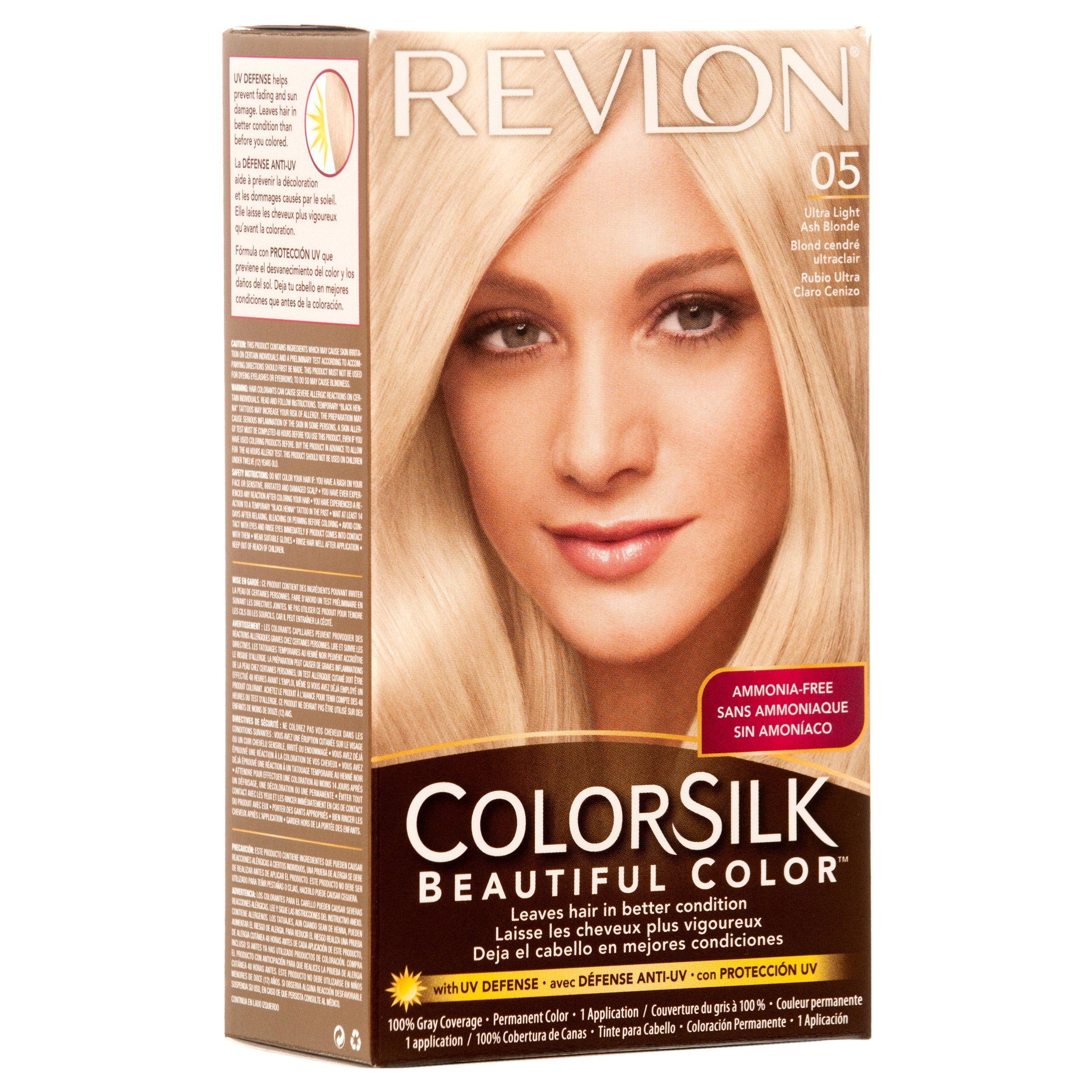Colorsilk 05 #Ultra Light Ash Blonde (Pack Of 3)