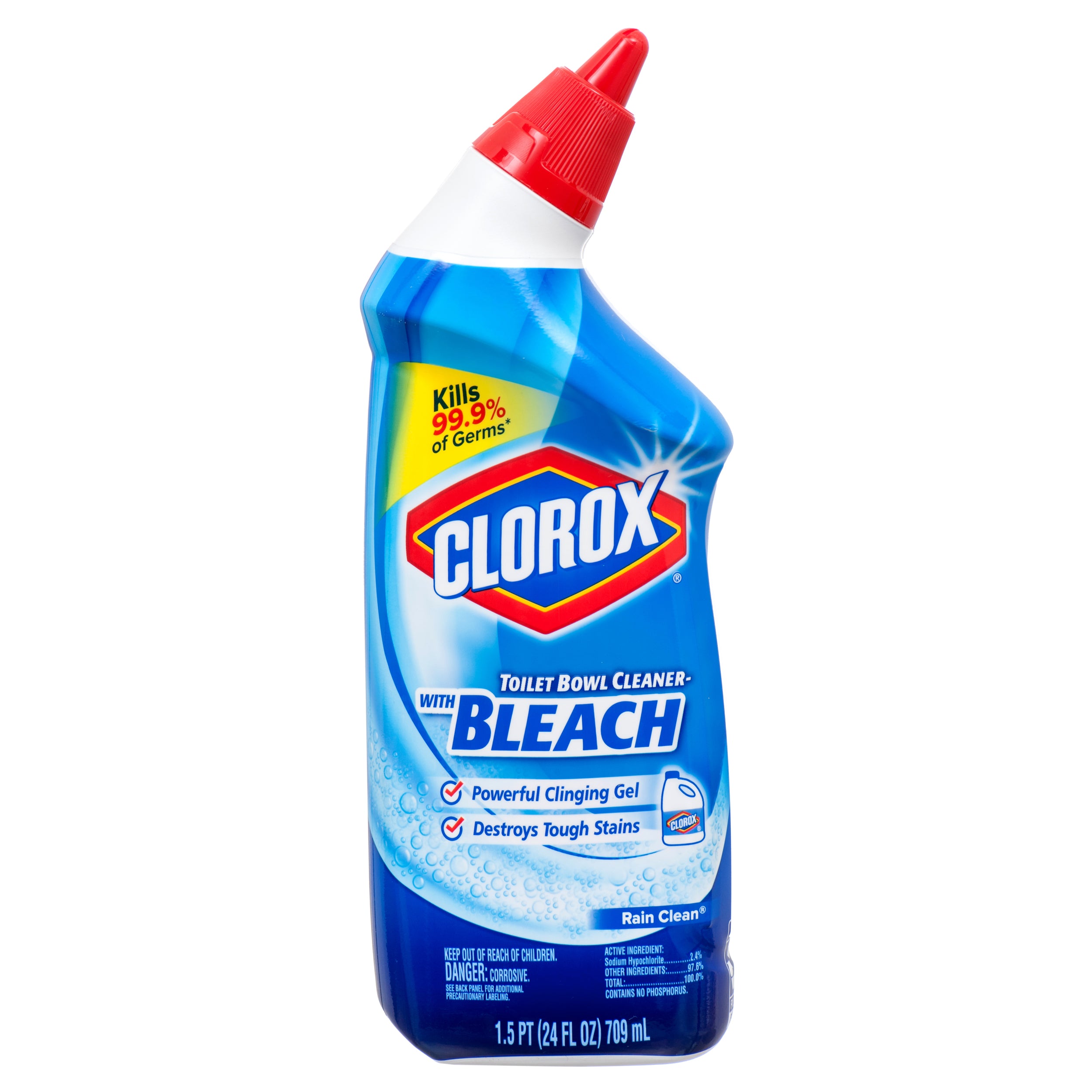 Clorox Toilet Bowl Cleaner Rain Clean 24 Oz (Pack Of 1)