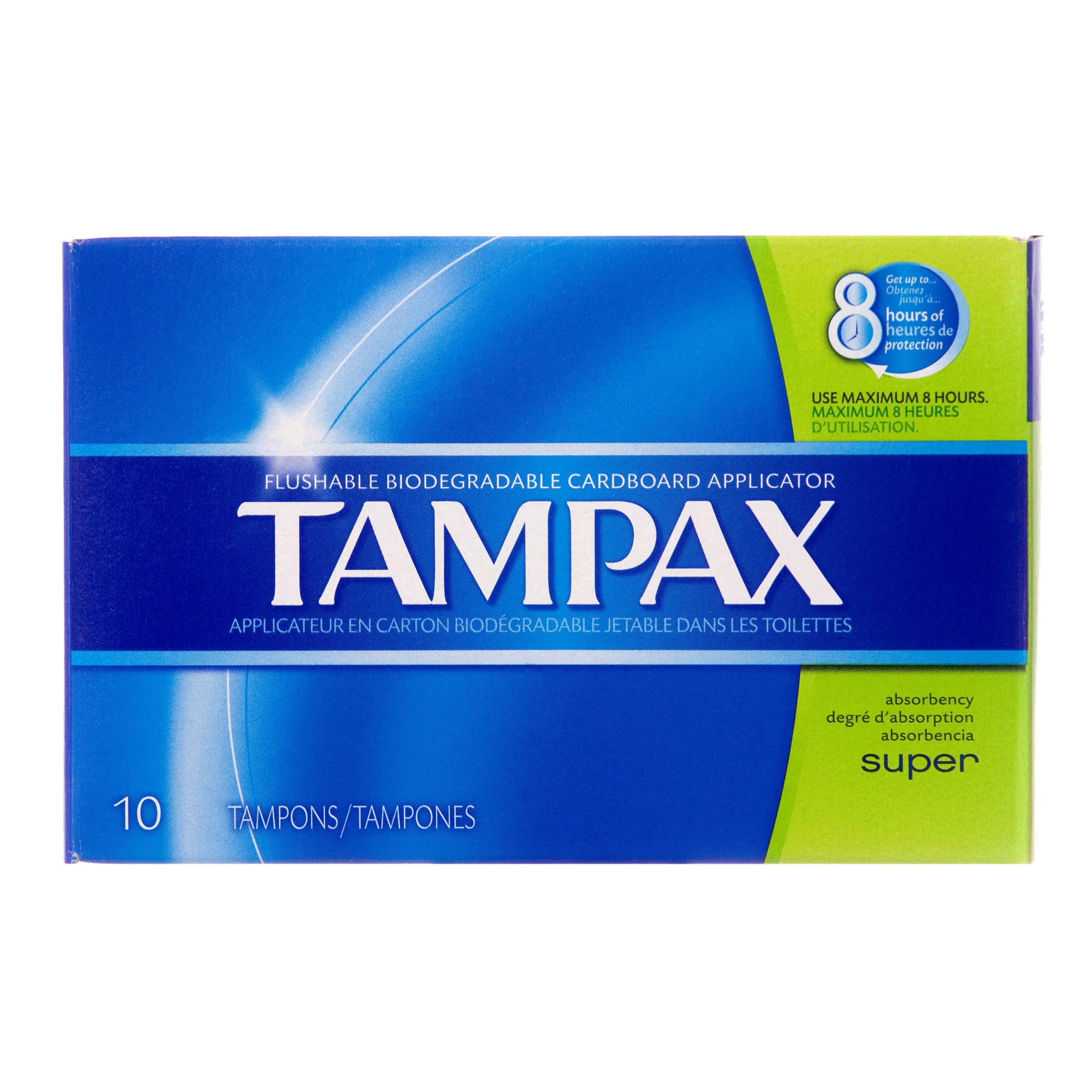 Tampax Tampons Super 10 Ct (Pack Of 1)