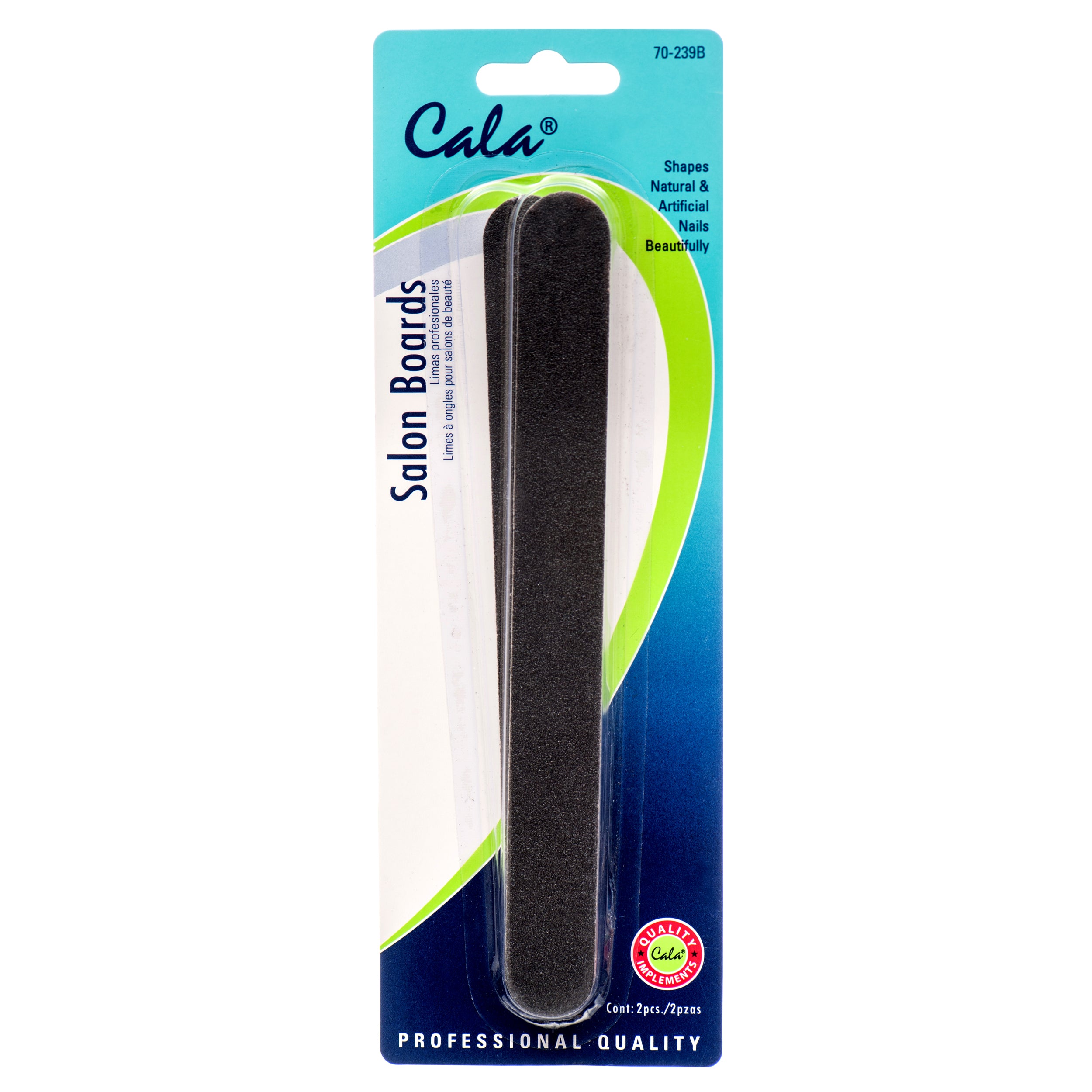 Nail File 2 Pc W/Blister Pk Cala (Pack Of 1)