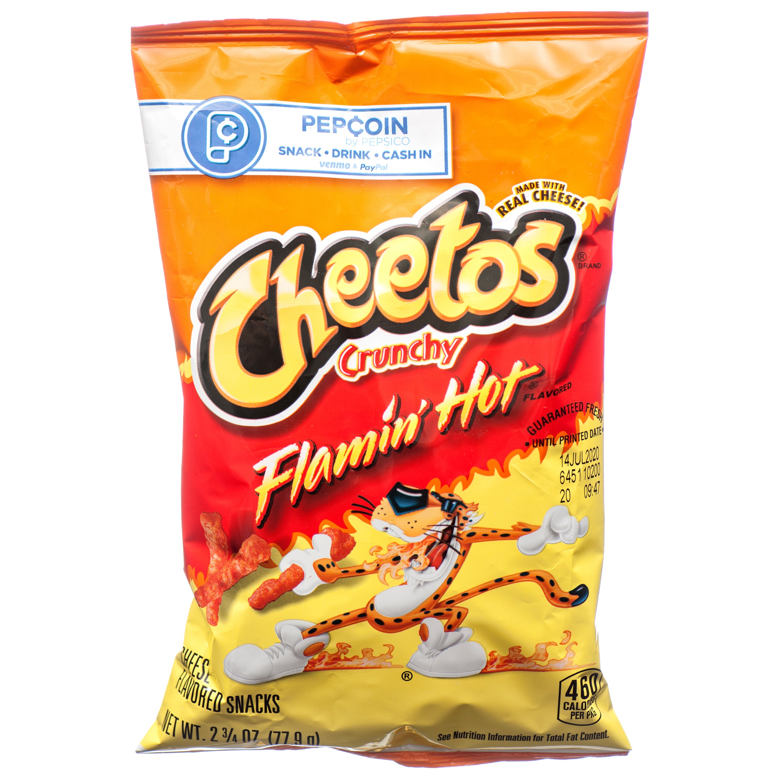 Cheetos Crunchy Flamin Hot Snack, 2.75 oz (32 Pack)