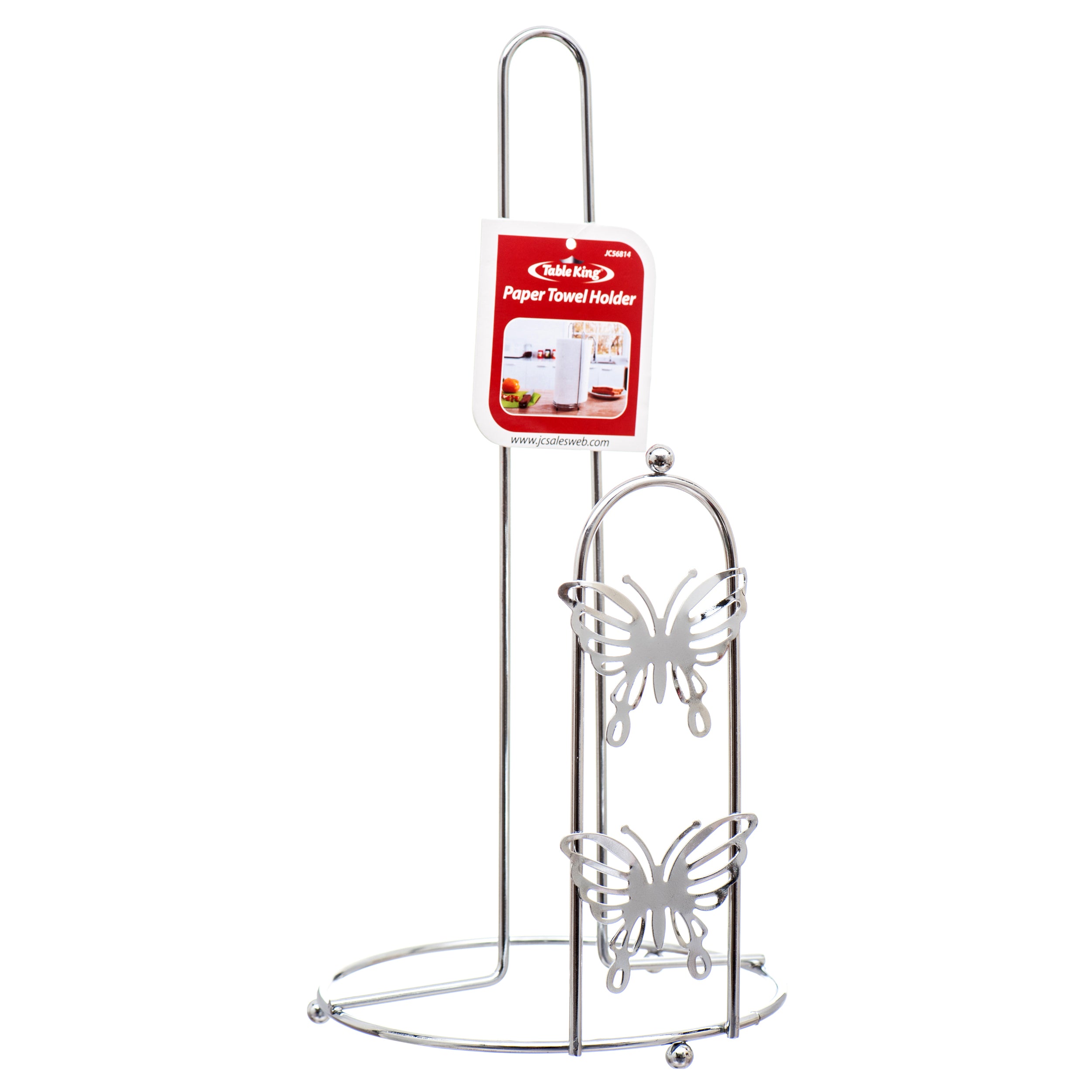Table King Paper Towel Holder 15X30Cm W/Butterfly (24 Pack)