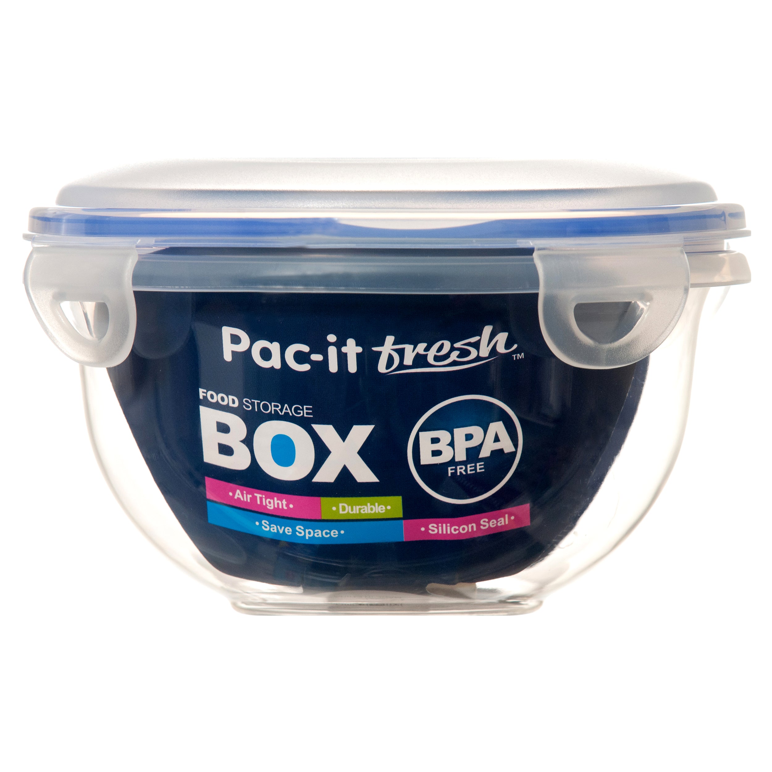 Plastic Container Rd 780Ml Airtight Clear #73026 (48 Pack)